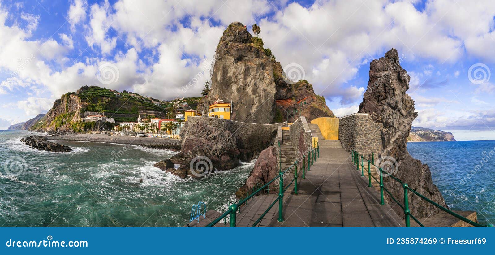ponta do sol - scenic place in south of madeira island