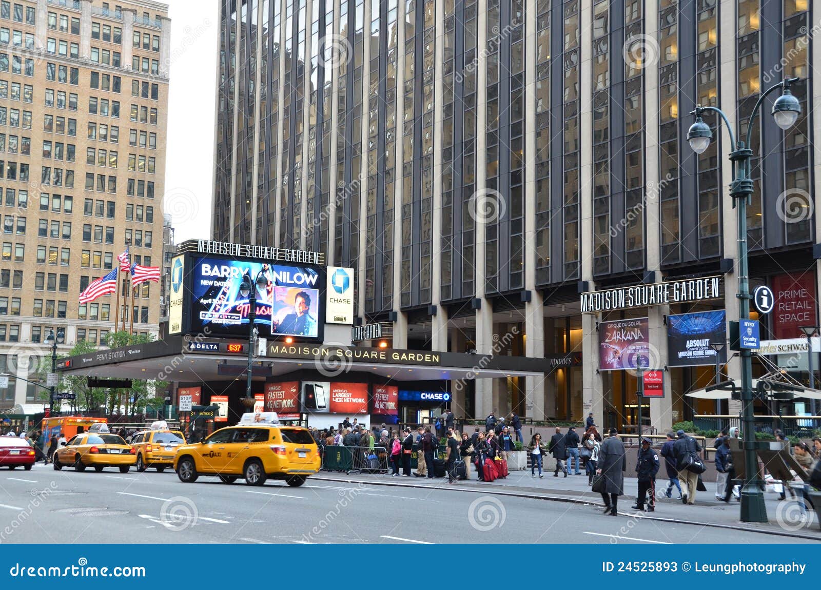 Madison Square Garden Redaktionelles Stockfoto Bild Von York