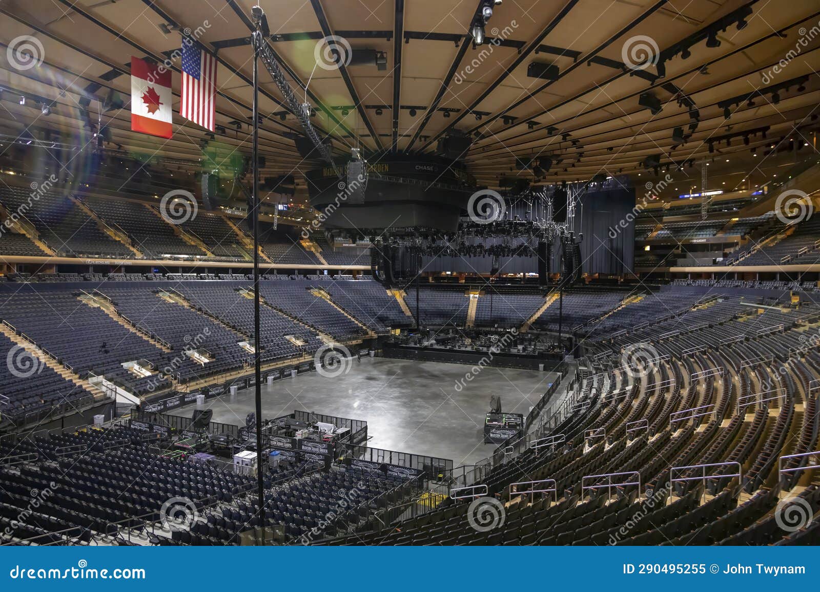 Inside View of Madison Square Garden