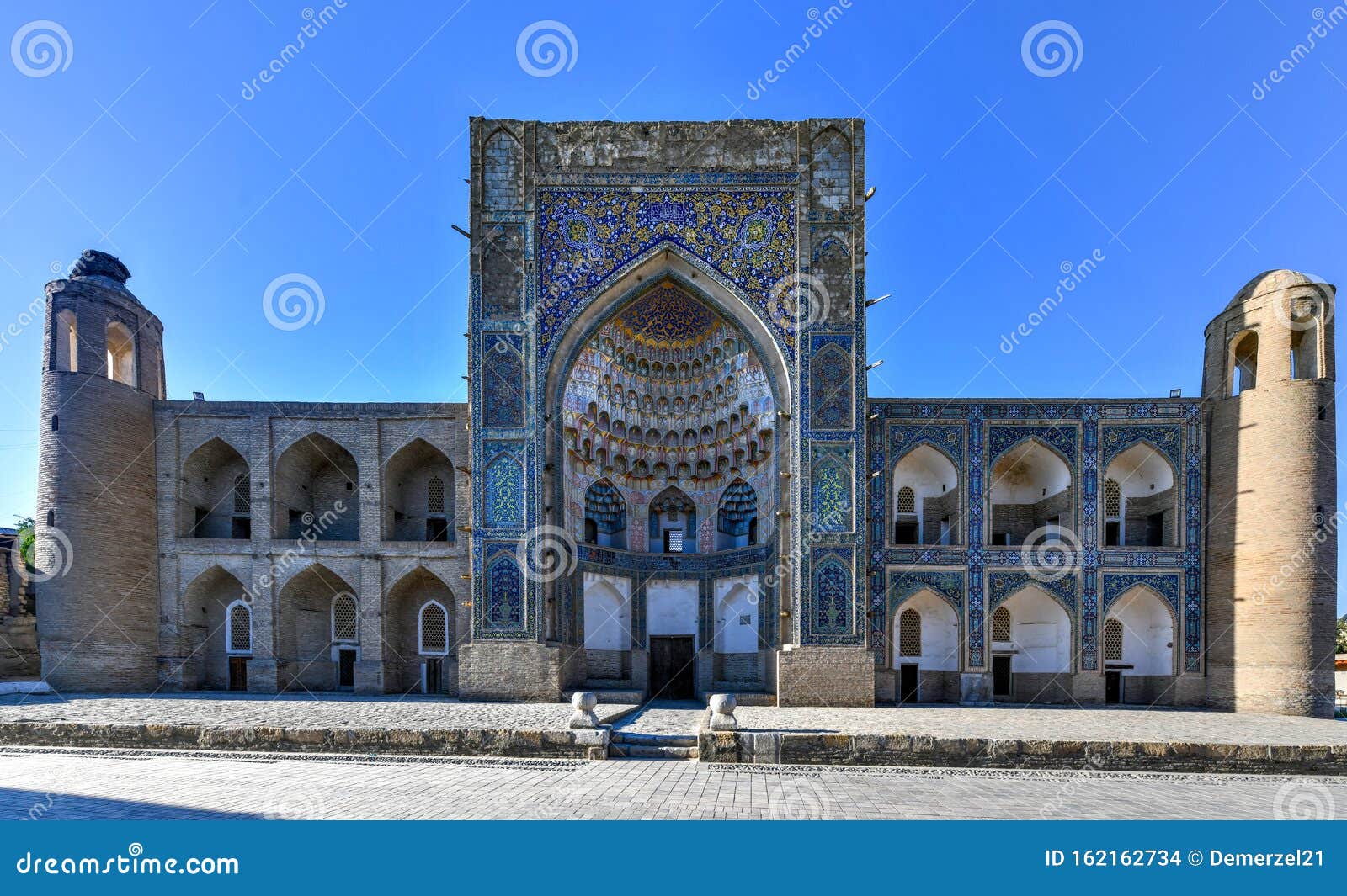 madrasah of abdulaziz khan - bukhara, uzbekistan