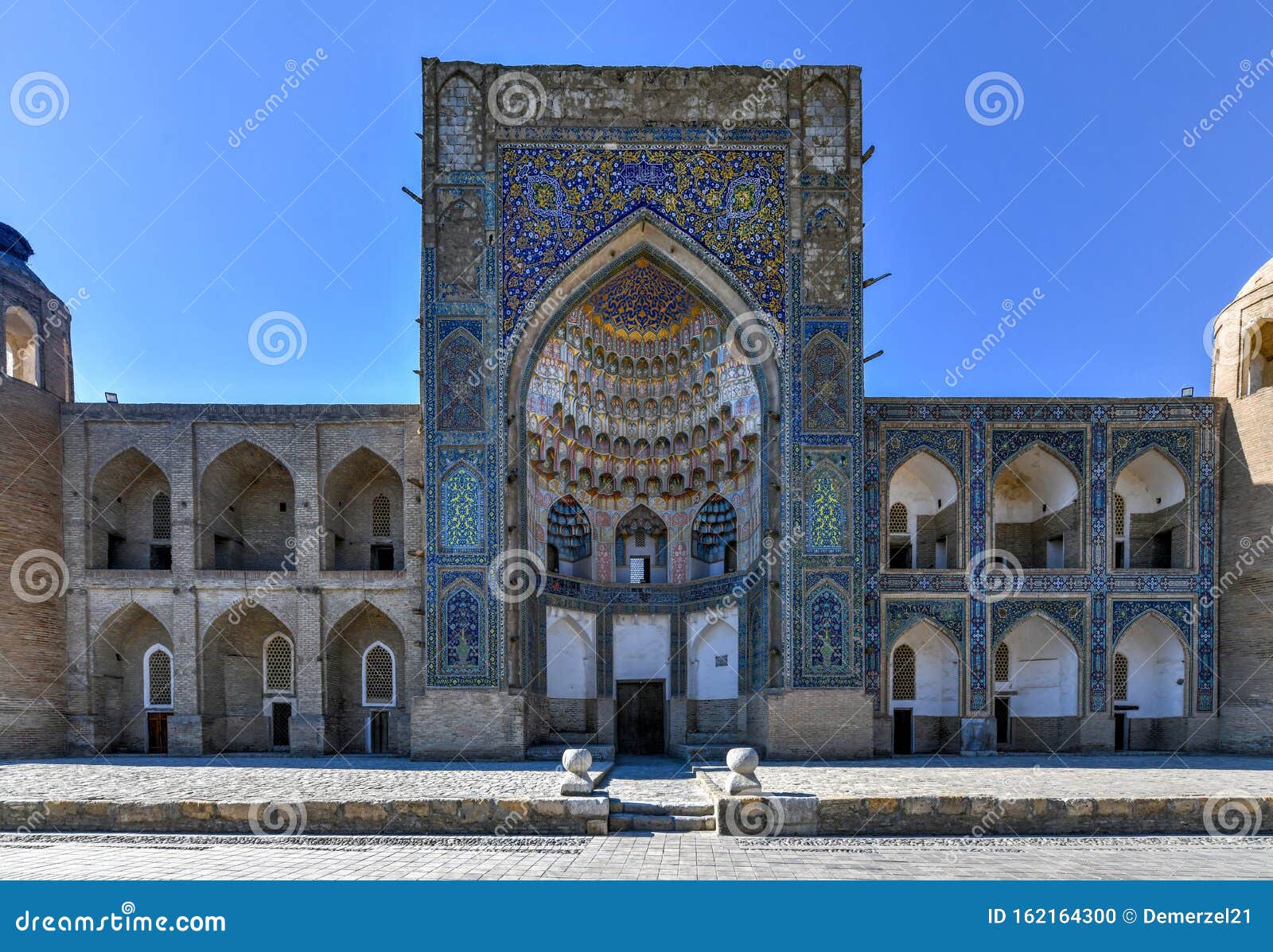 madrasah of abdulaziz khan - bukhara, uzbekistan