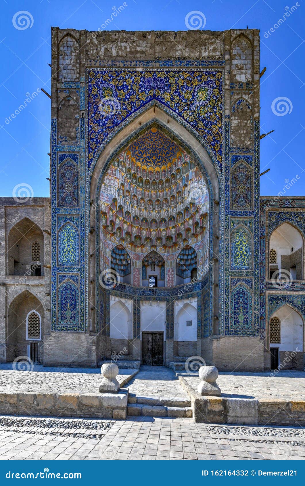 madrasah of abdulaziz khan - bukhara, uzbekistan