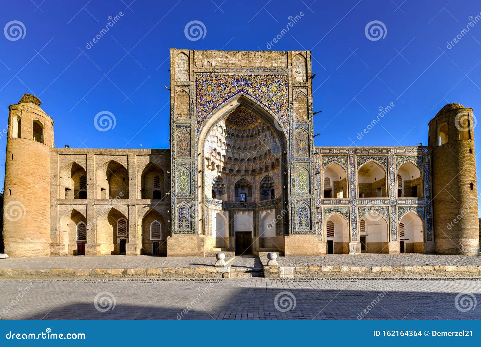 madrasah of abdulaziz khan - bukhara, uzbekistan