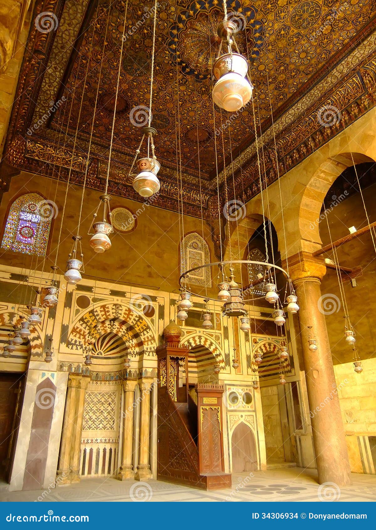 madrasah mausoleum and mosque, qalawun complex, cairo