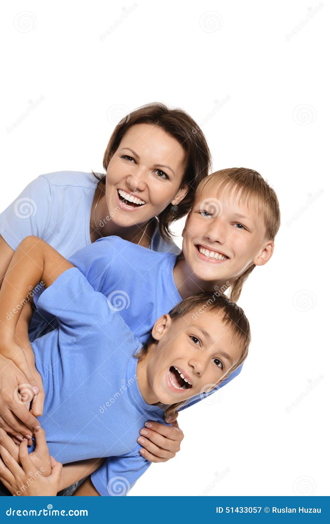 Madre con sus hijos imagen de archivo. Imagen de cabritos 51433057