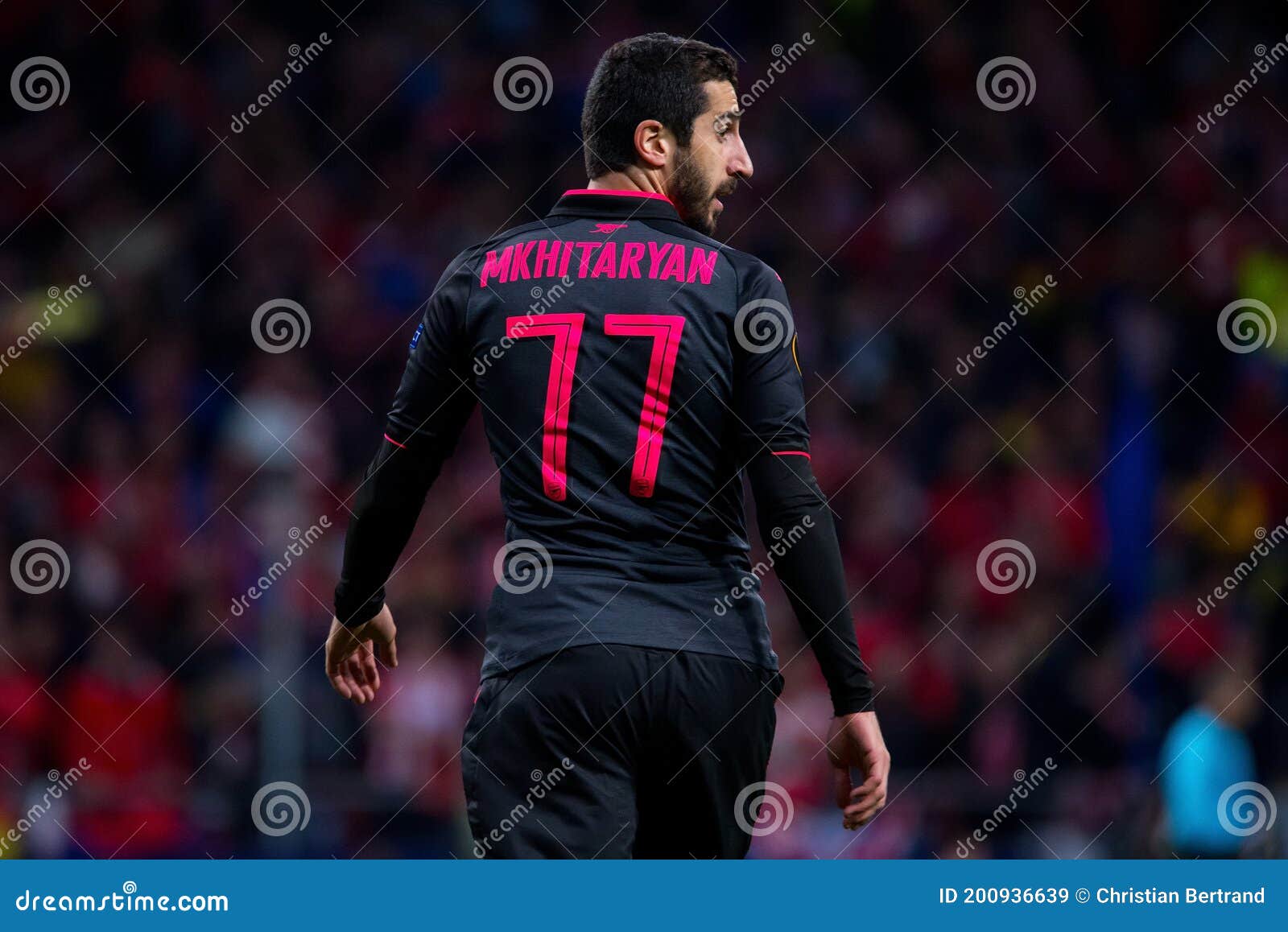 Henrikh Mkhitaryan Plays at the Europa League Semi Final Match