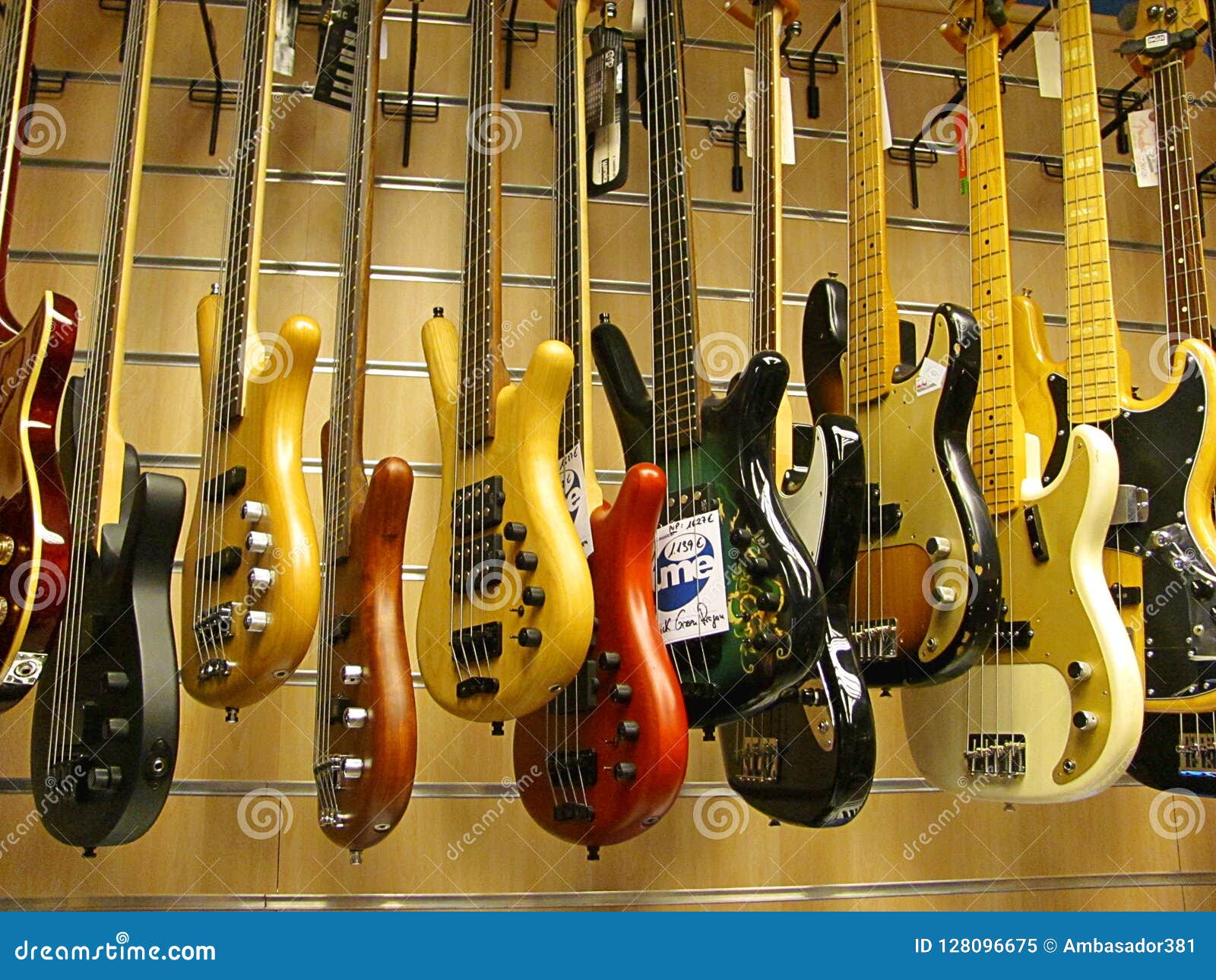 Guitar Store in Madrid, Spain Editorial Image Image of closeup