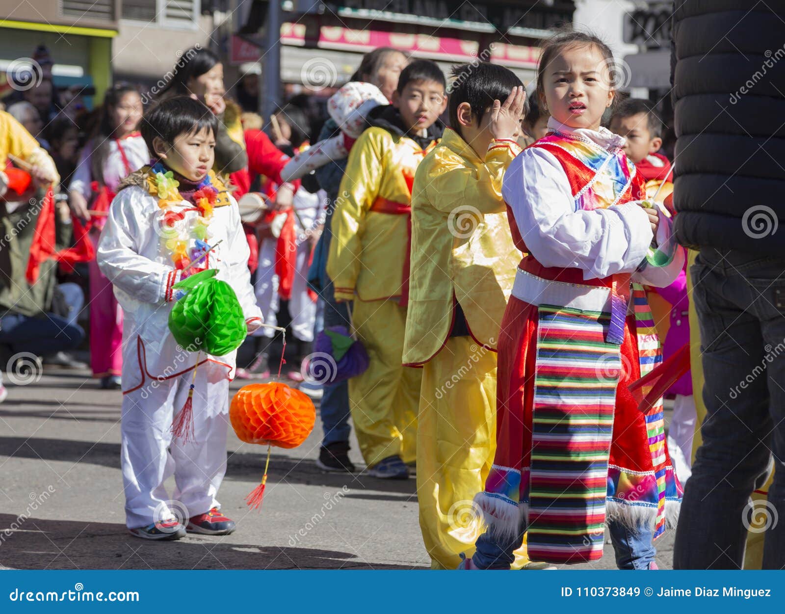 Madrid, Spain, Chinese New Year Parade in the Usera Neighborhood ...