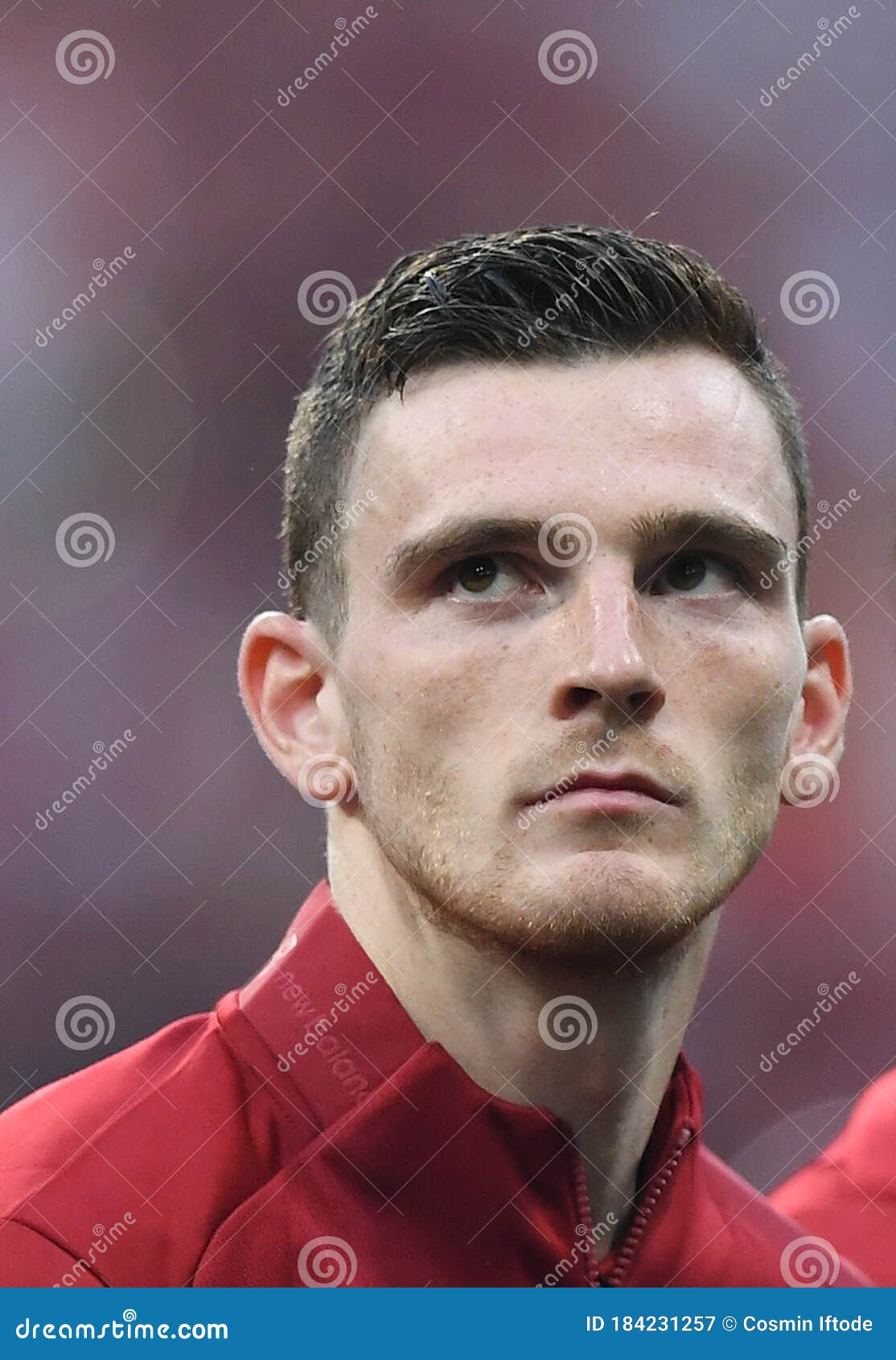 Andrew Robertson Liverpool His Family End Editorial Stock Photo - Stock  Image