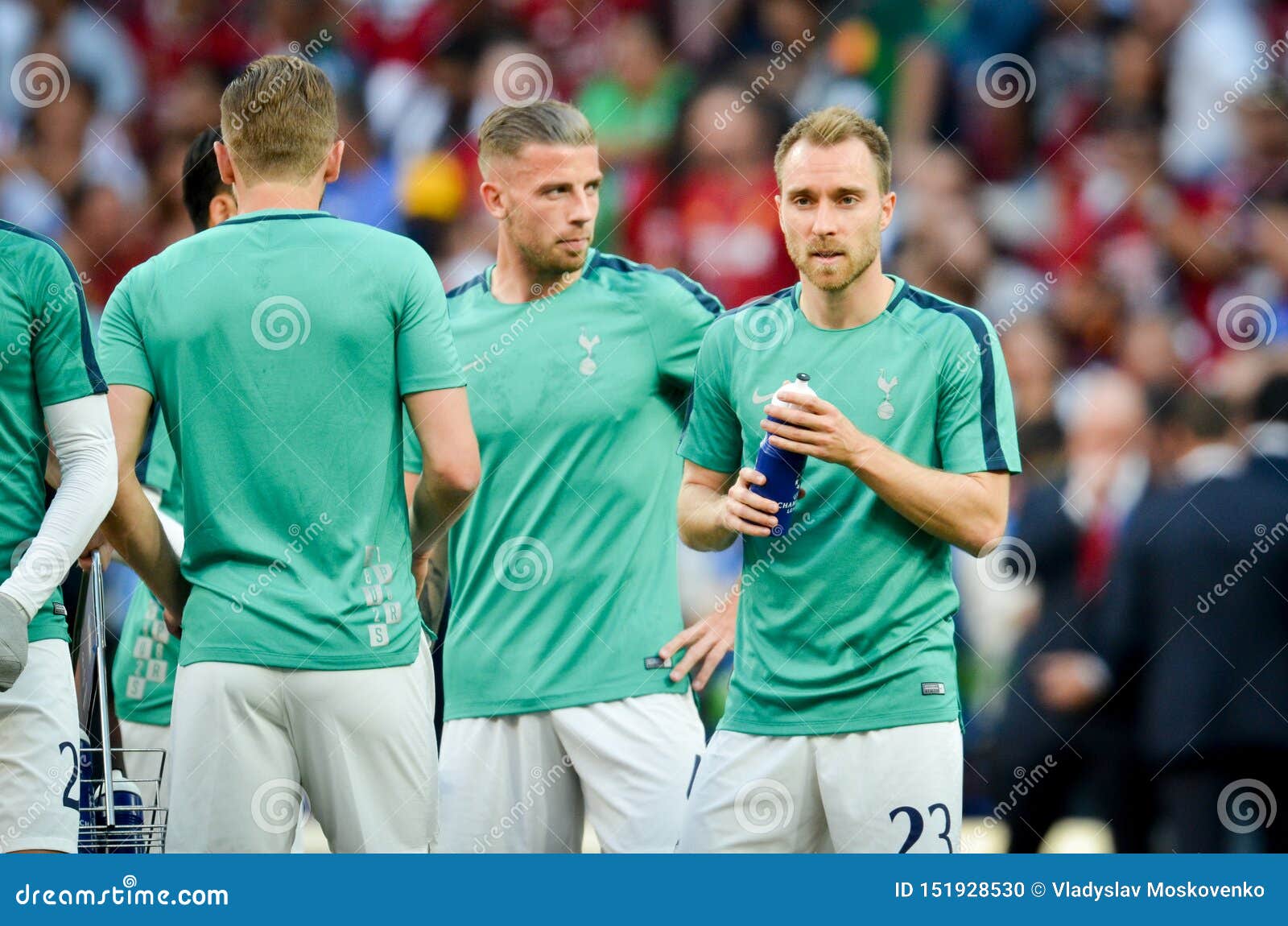 Madrid, Spain - 01 MAY 2019: Christian Eriksen during the UEFA ...