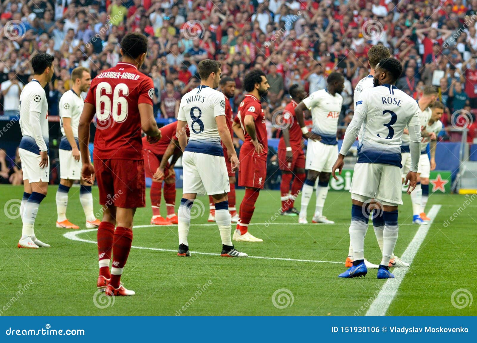 Madrid, Spain - 01 MAY 2019: Danny Rose During The UEFA ...