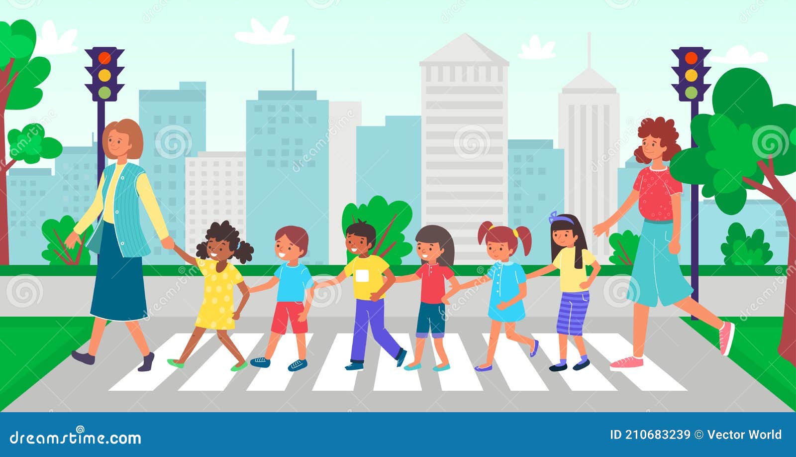 Maestro Con Niños Cruzando Niños De La Calle En Paseo Peatonal En Carretera Diseño Al Aire Libre Estilo De Dibujos Animados Vector Ilustración del Vector - Ilustración de rojo, lindo: 210683239 Maestro Con Niños Cruzando Niños De La Calle En Paseo Peatonal En Carretera Diseño Al Aire Libre Estilo De Dibujos Animados Vector Ilustración del Vector - Ilustración de rojo, lindo: 210683239