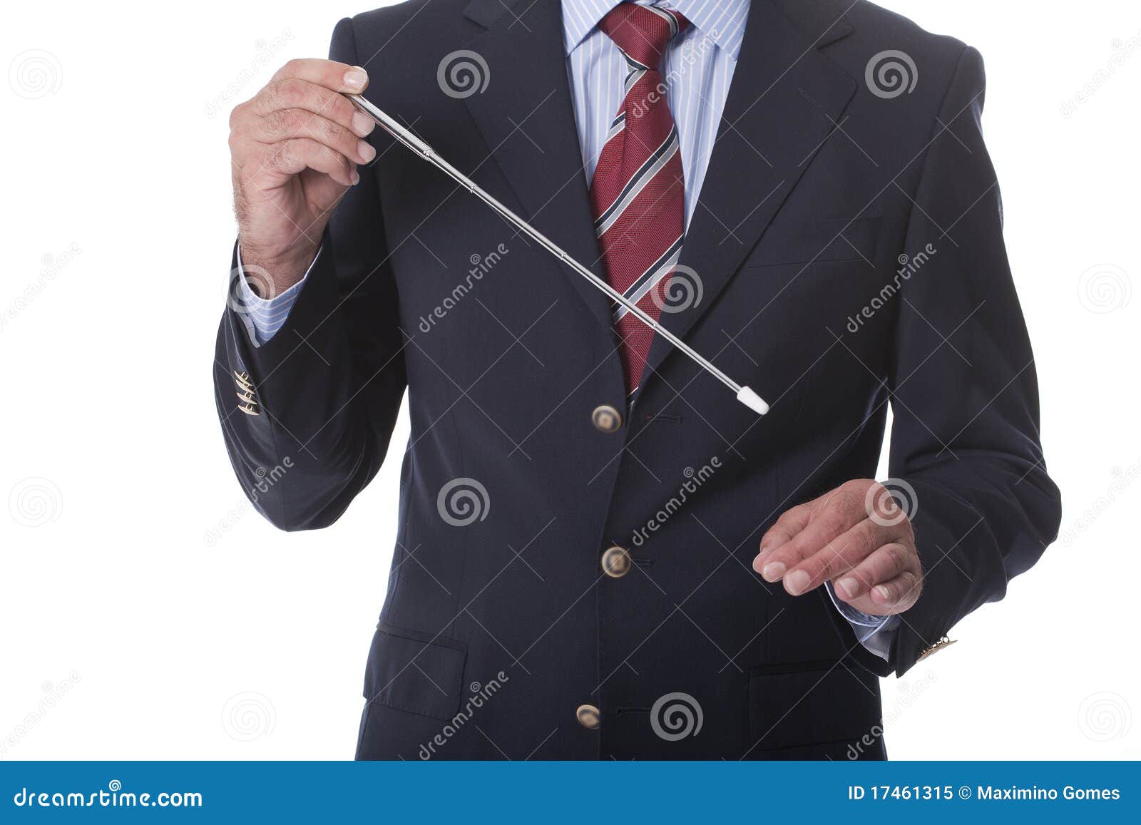 maestro conducting an orchestra