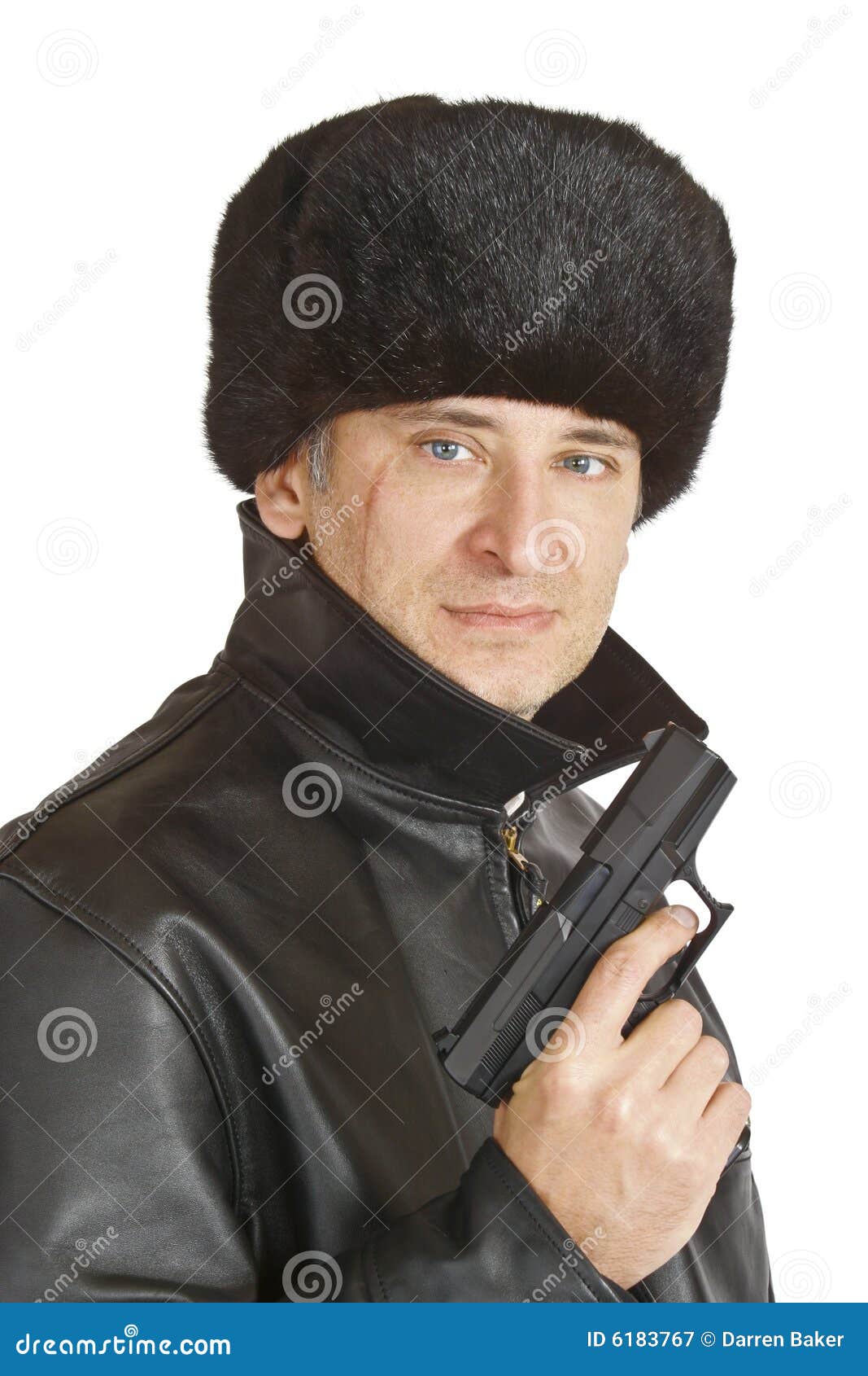 Mafia russa immagine stock. Immagine di cappello, scarface 6183767