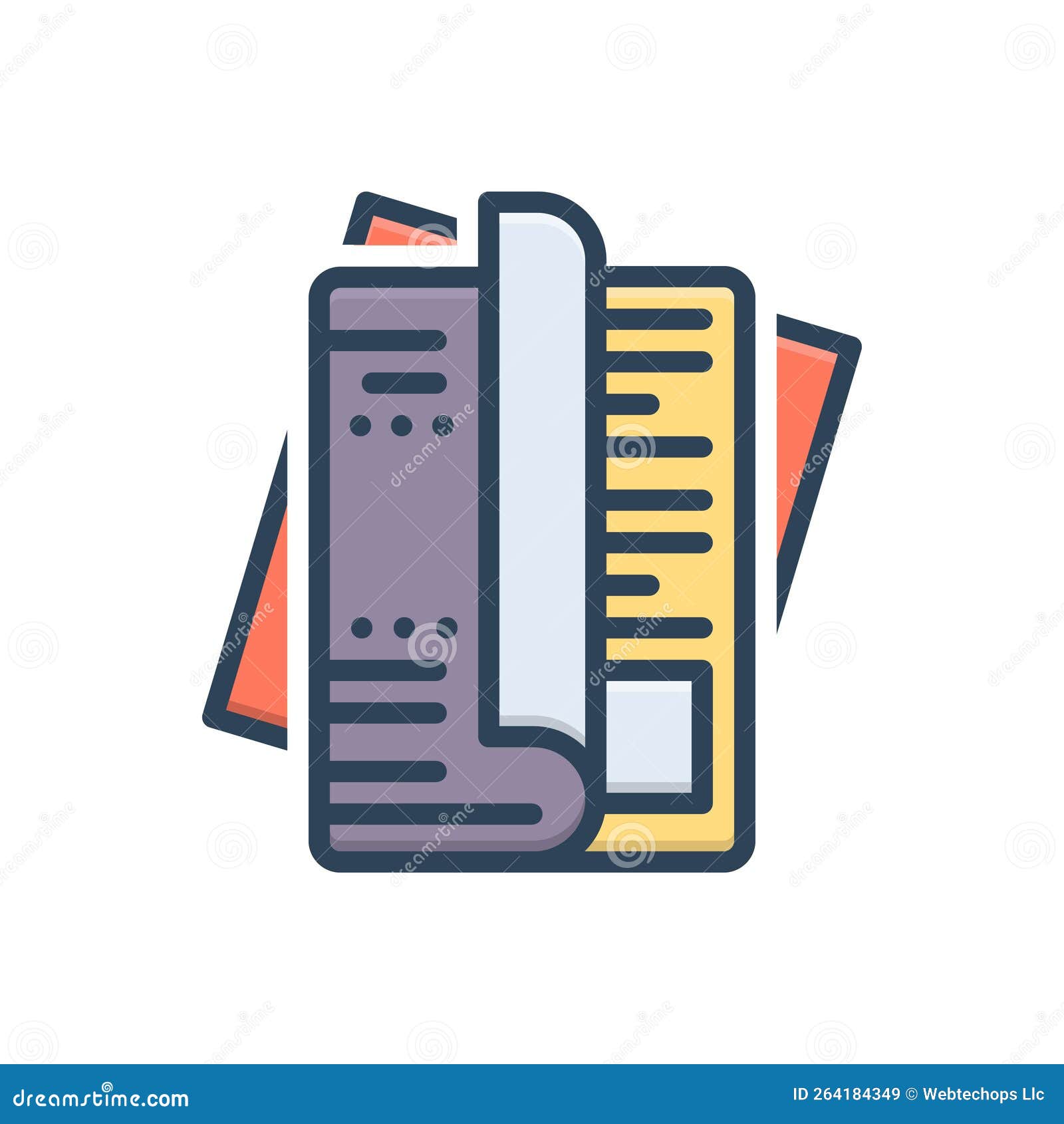 Newspaper Journalist Concept Banner. Writing An Article Vector