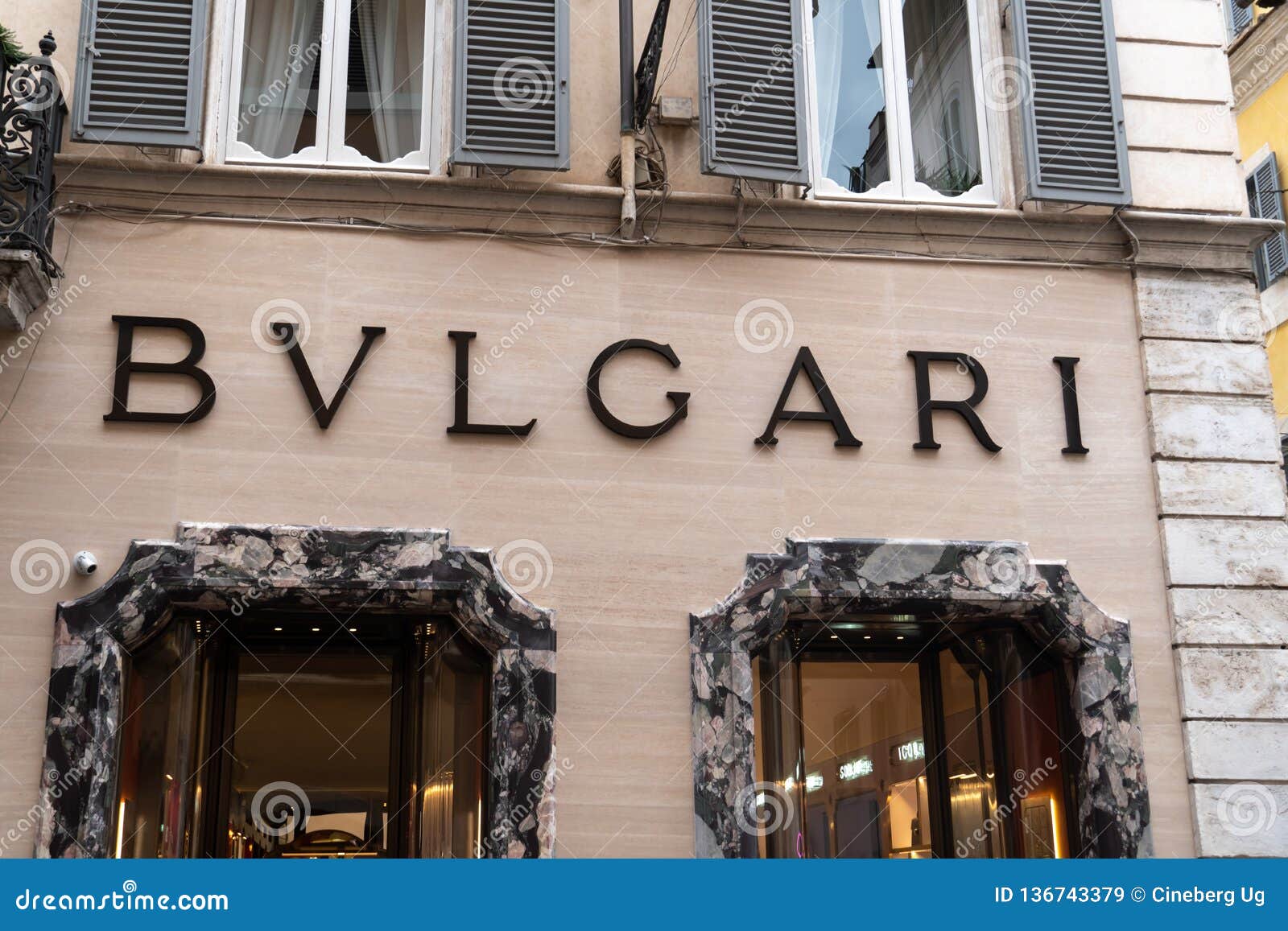 magasin bulgari rome