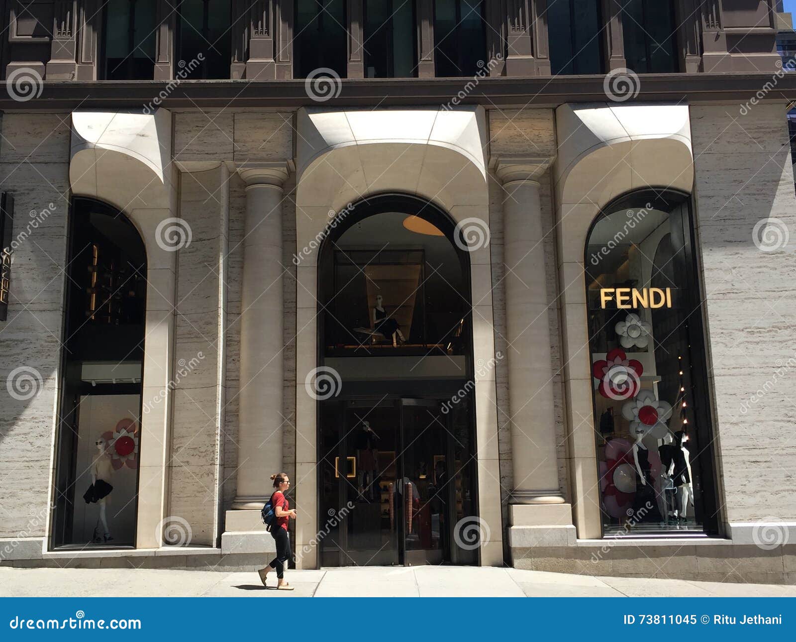 Magasin De Fendi à New York City Image 