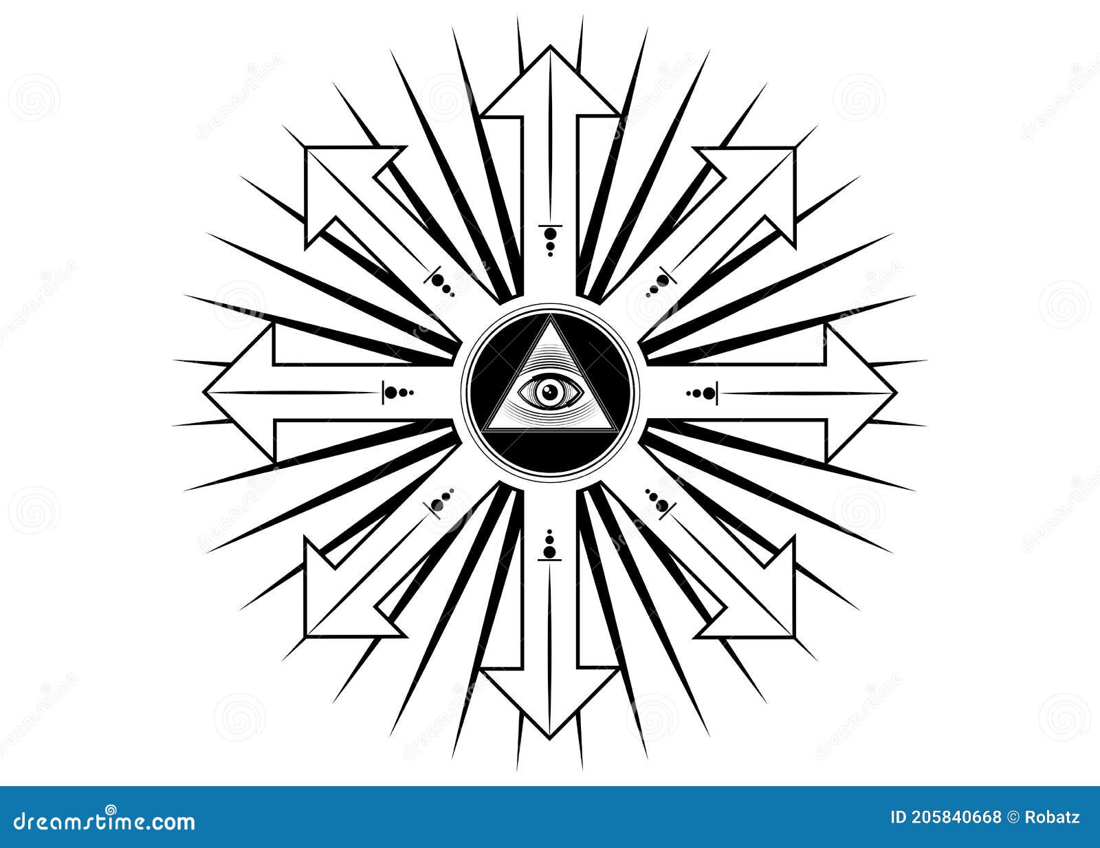 Ancient Magical Sigil, Occult Mystic Symbol of Chaos for Witchcraft and Black Magic. Sacred Masonic All Seeing Eye, the Third Eye Stock Vector - Illustration of demon, demonology: 205840668 Ancient Magical Sigil, Occult Mystic Symbol of Chaos for Witchcraft and Black Magic. Sacred Masonic All Seeing Eye, the Third Eye Stock Vector - Illustration of demon, demonology: 205840668