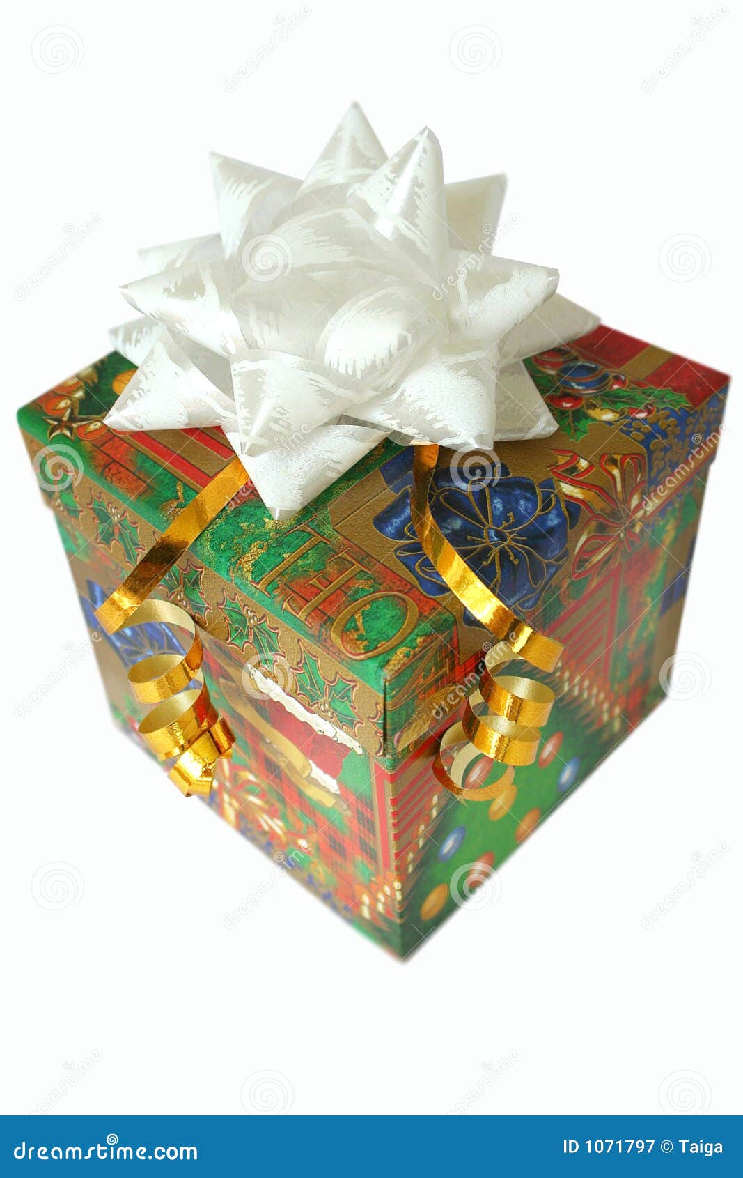 Magic box with a gift stock image. Image of curls, christ 1071797