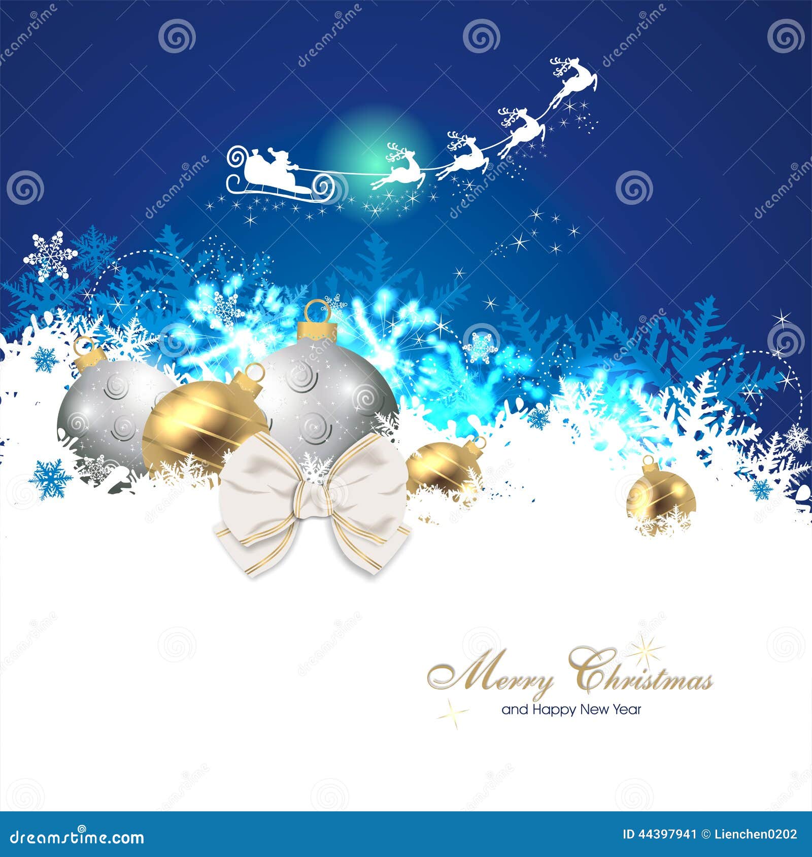 Magic christmas background stock vector. Illustration of greeting