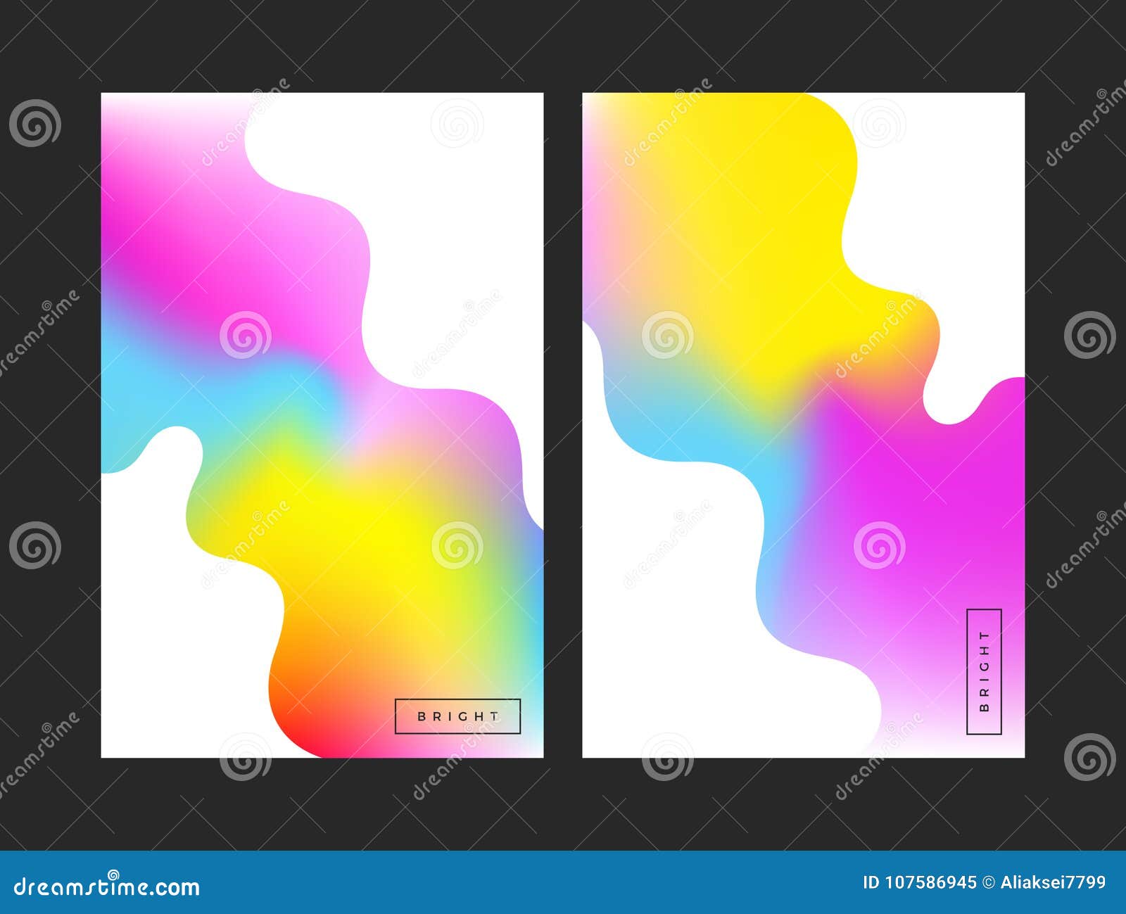 Magic Covers. Vivid Color. Vector Illustration Stock Vector