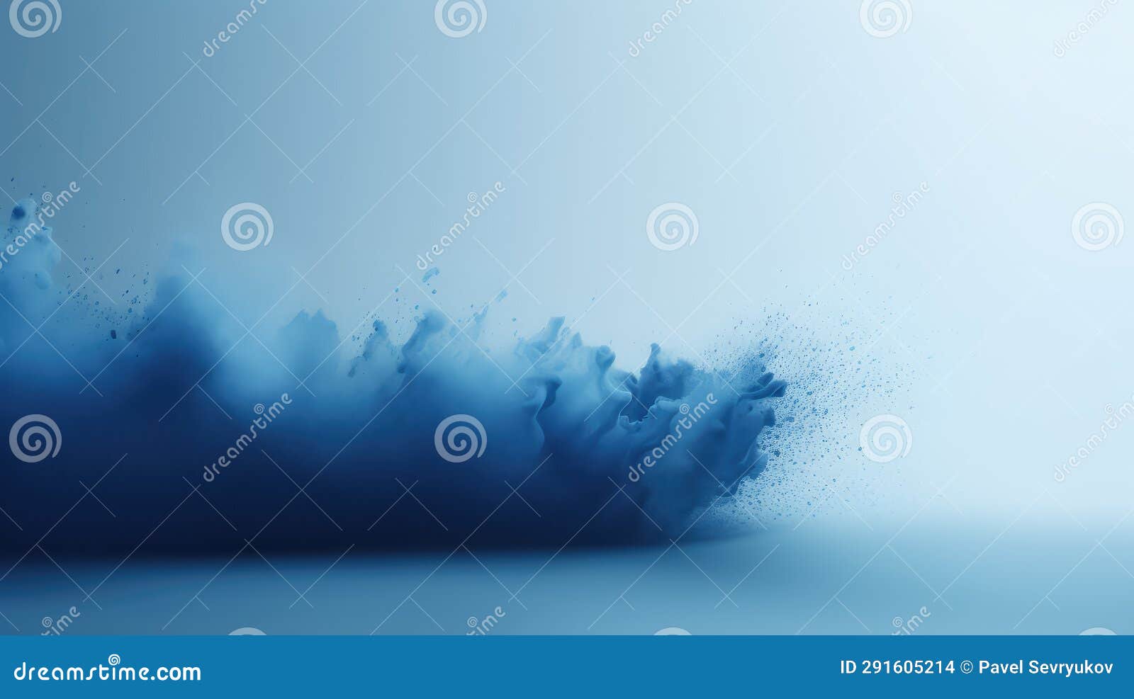 Magic dust blue particles stock illustration. Illustration of rays