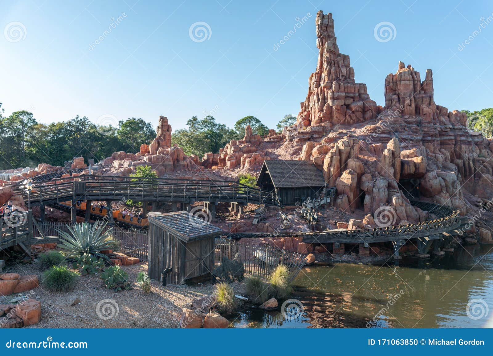 Magic Kingdom Theme Park in Orlando, Florida. Editorial Image - Image