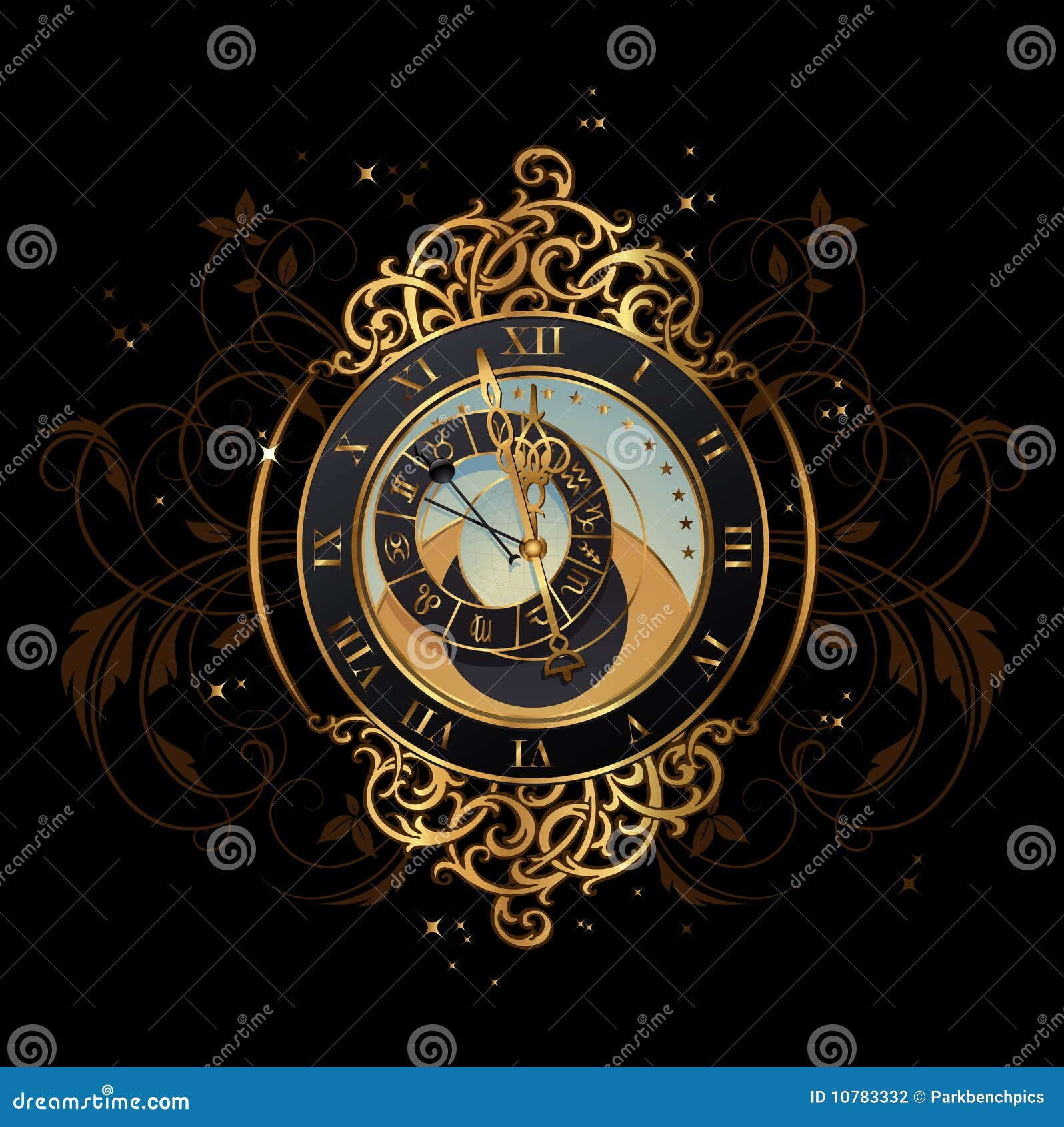 Magic Midnight Stock Vector Illustration Of Holiday 10783332 - 