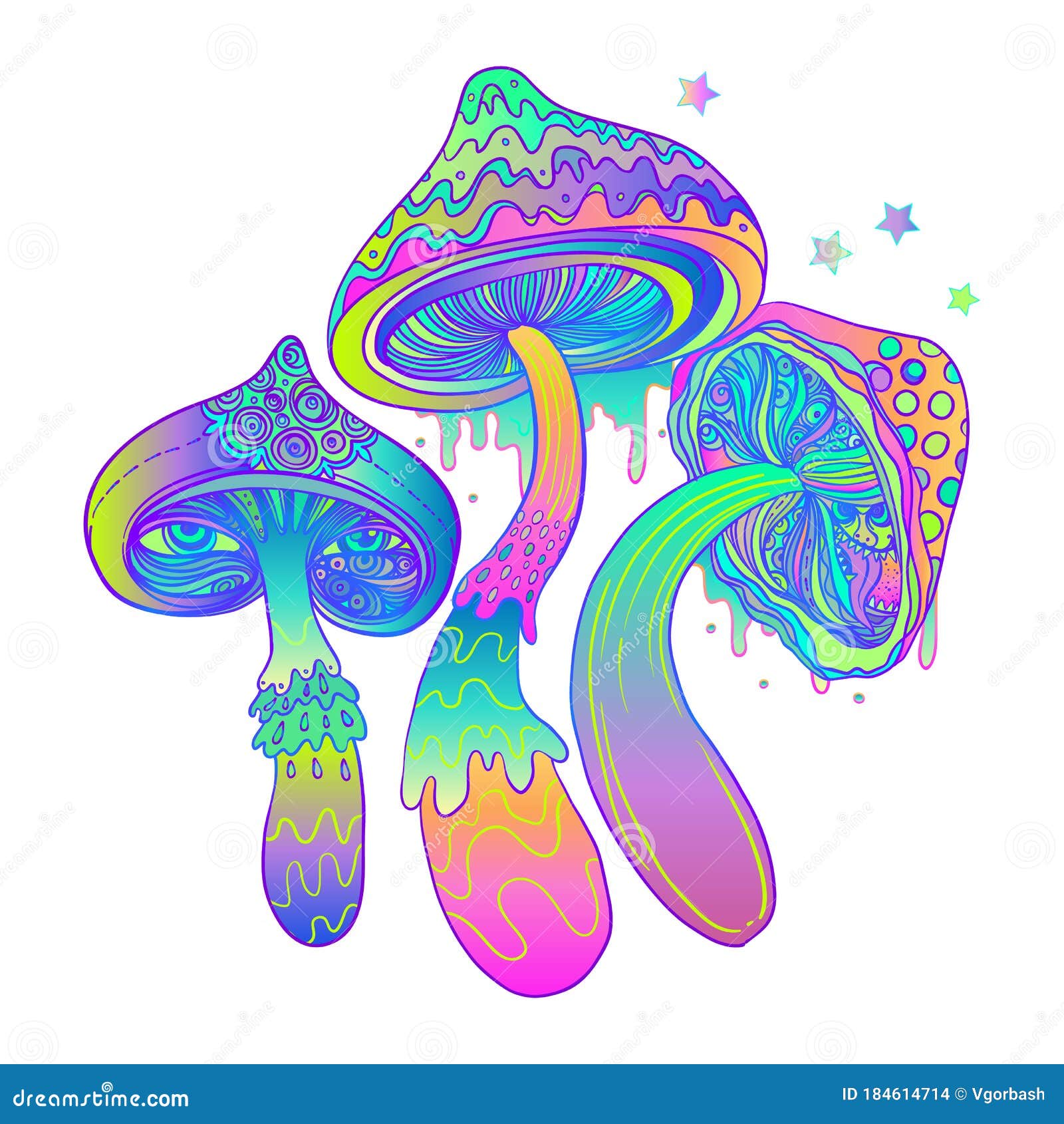 psilocybin mushrooms art