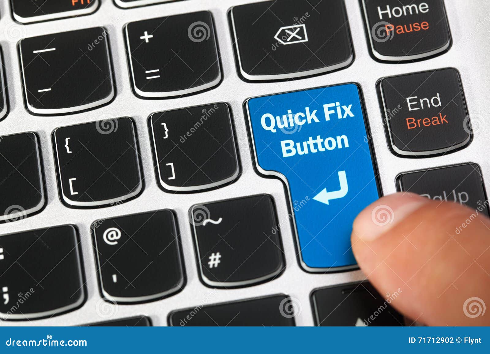 magic quick fix button