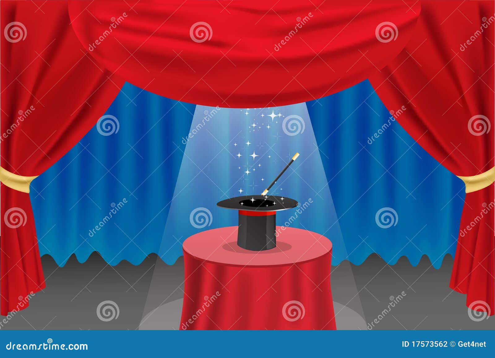 magic show on stage