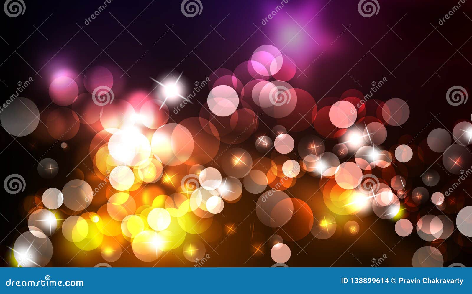 Abstract Magic Light Effect On Black Background Stock Illustration -  Download Image Now - Sparks, Vitality, Backgrounds - iStock