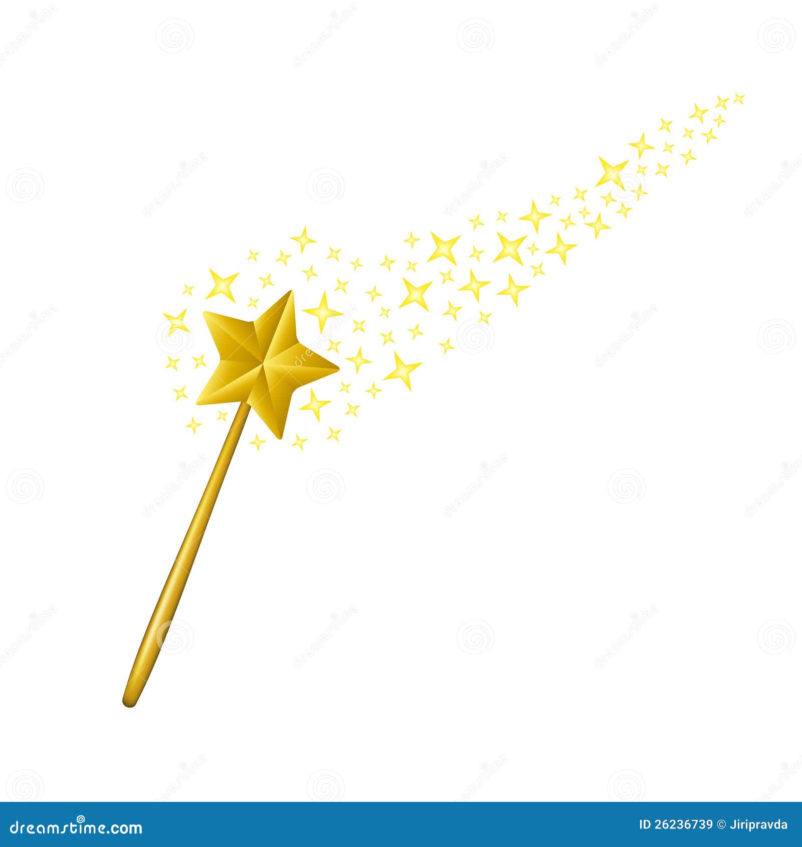 Magic Wand Royalty Free Stock Images - Image: 26236739