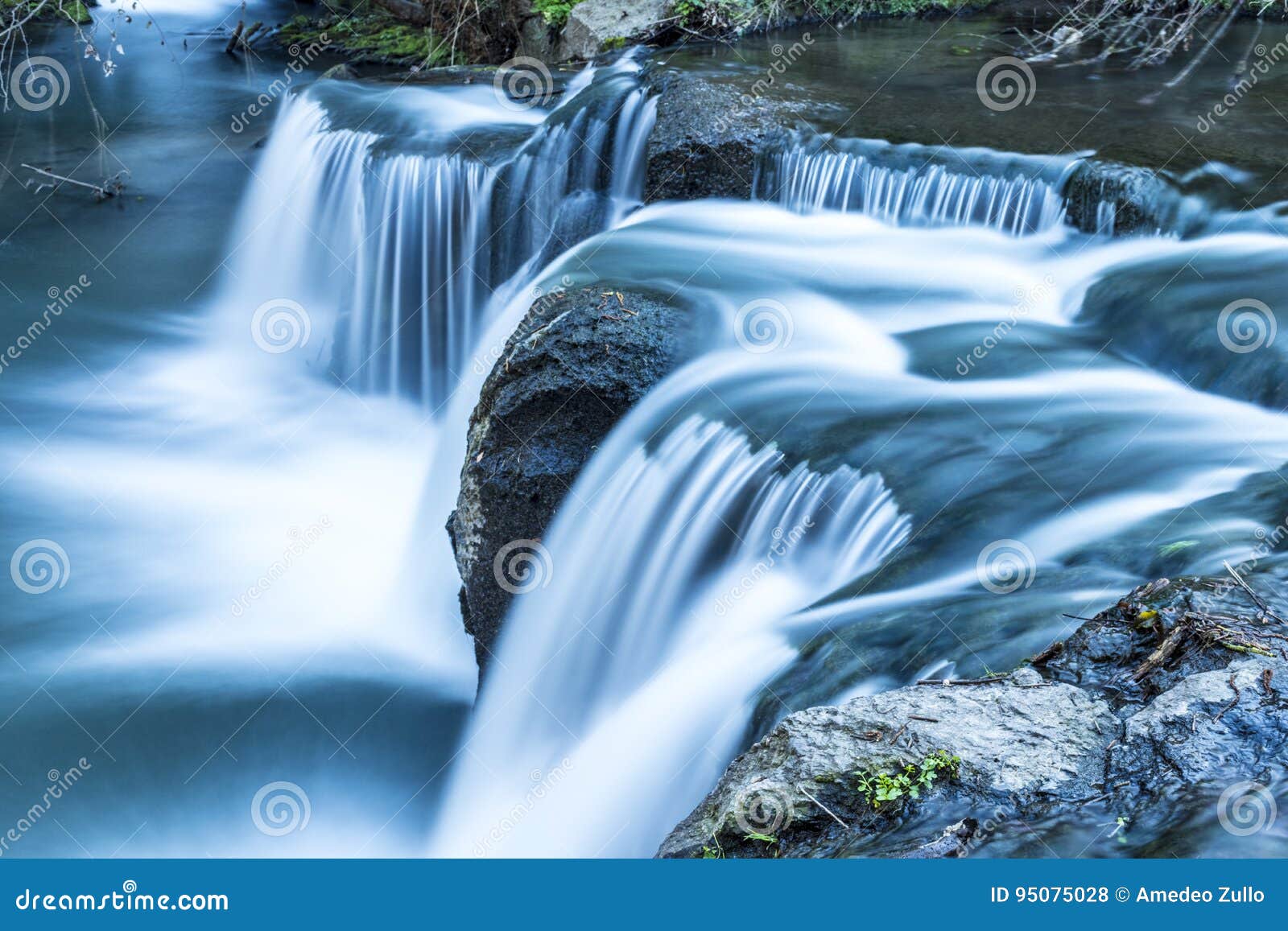 Magic waterfall near Rome stock photo. Image of wild 95075028