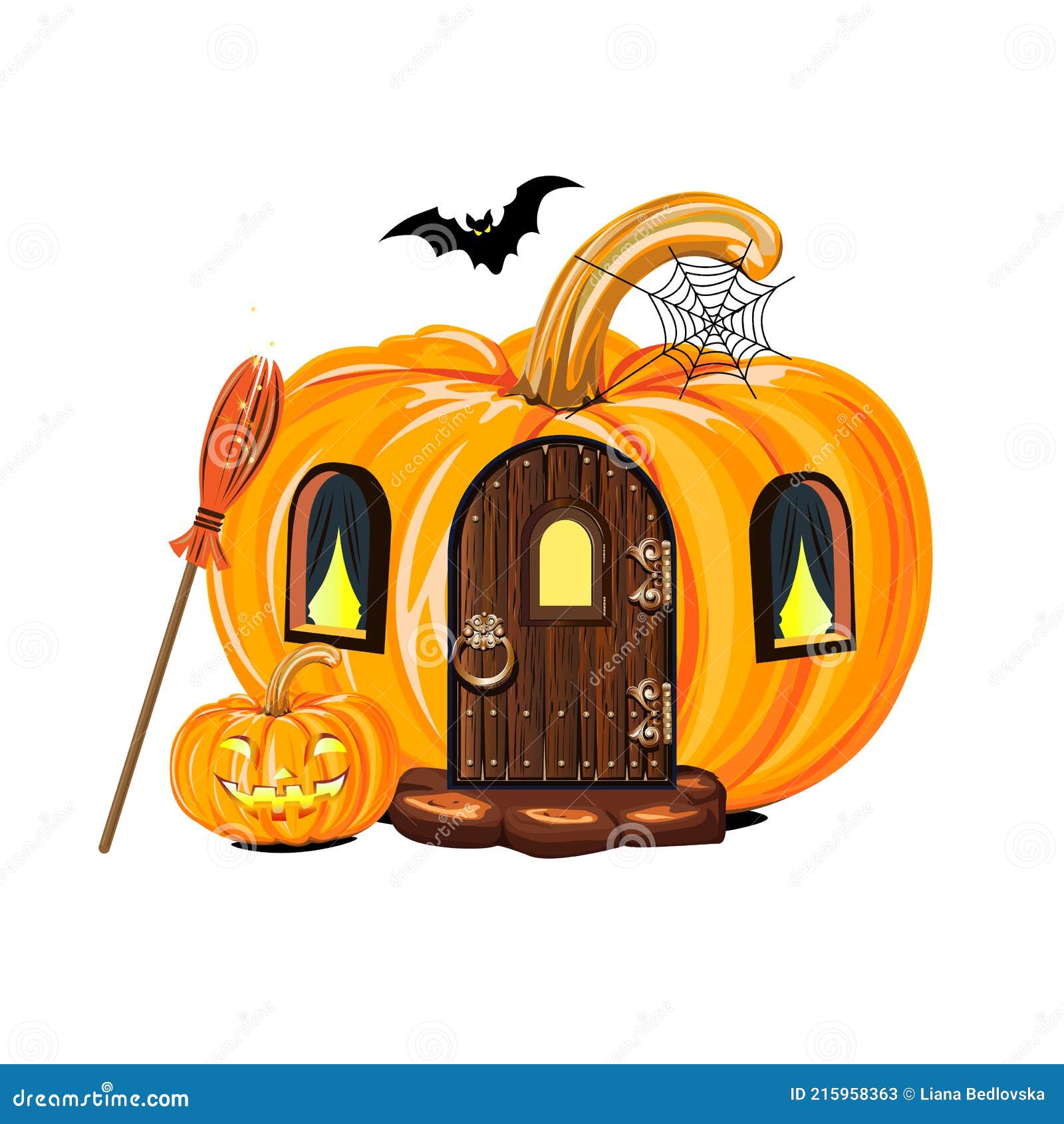 Witch's Halloween Pumpkin Magic Gif Animated Cartoon Character PNG Images