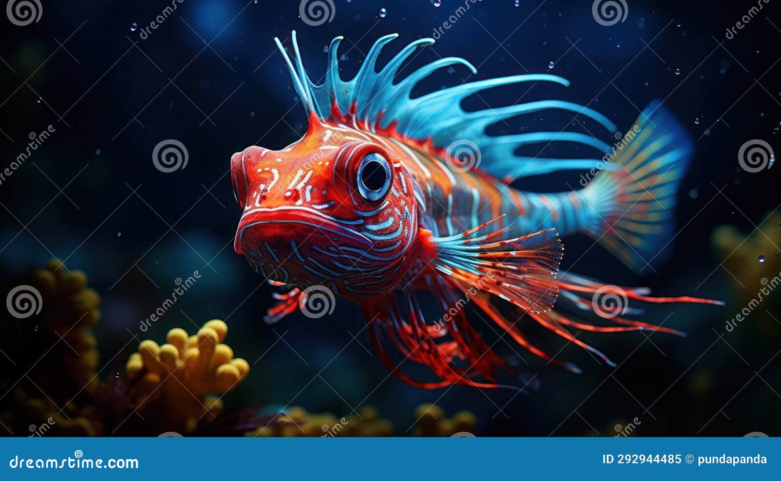A magical underwater world stock illustration. Illustration of