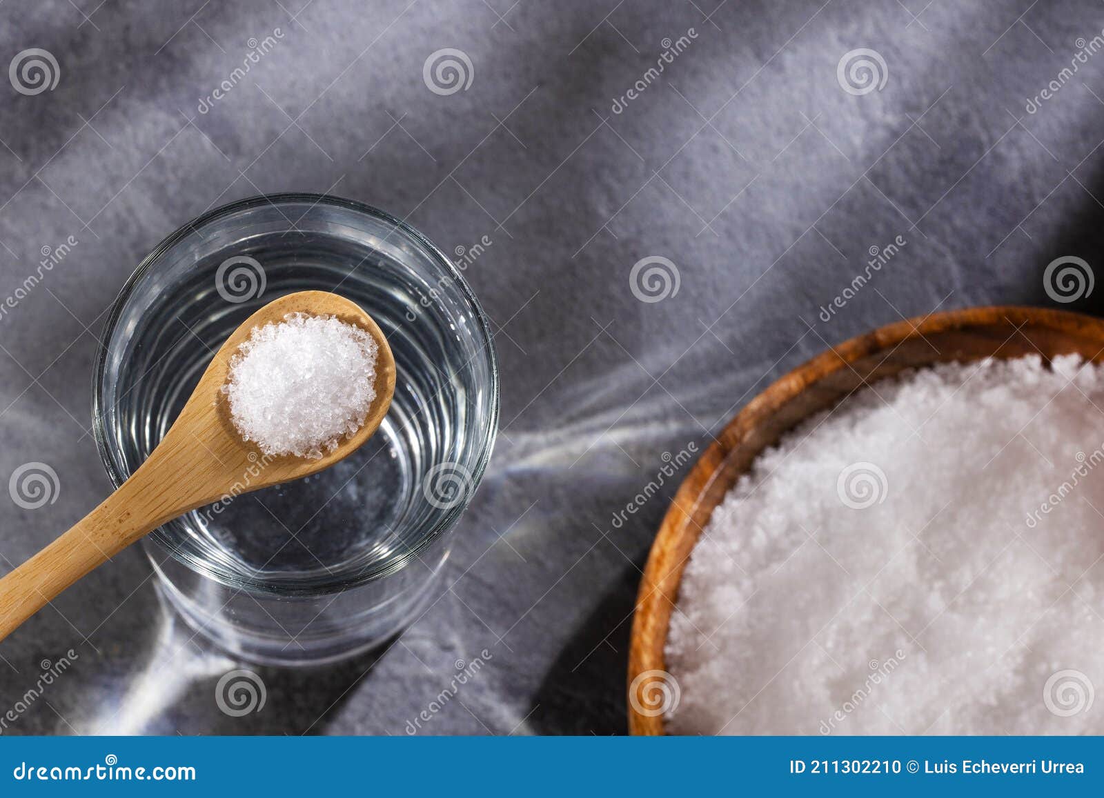 Chemical Component of Magnesium Chloride Text Space Stock Photo