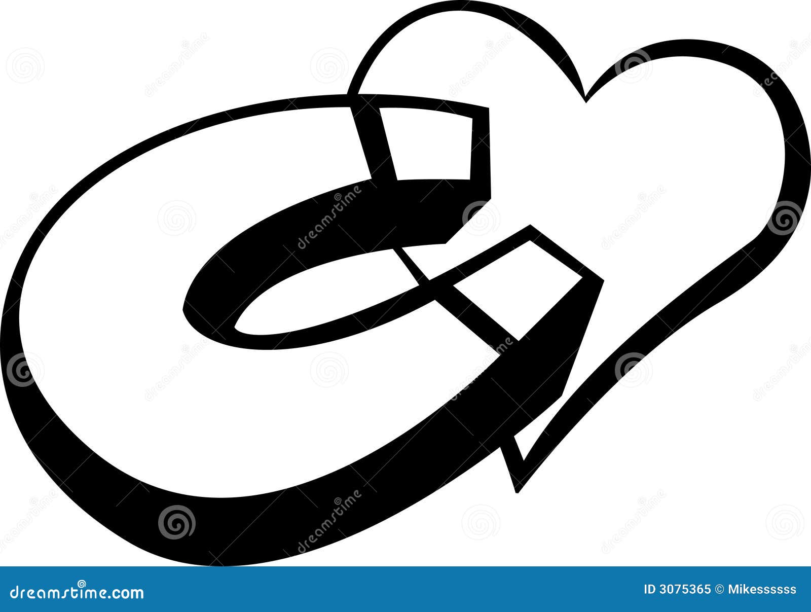 Magnet and Heart Vector Illustration Stock Vector - Illustration of ...