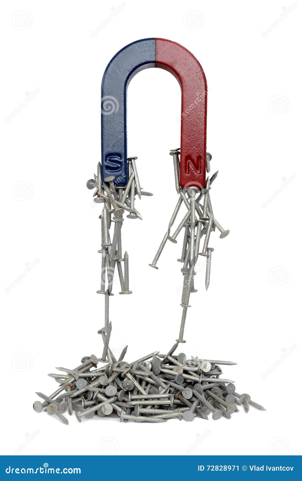 and nails. stock image. Image of background, metallic 72828971