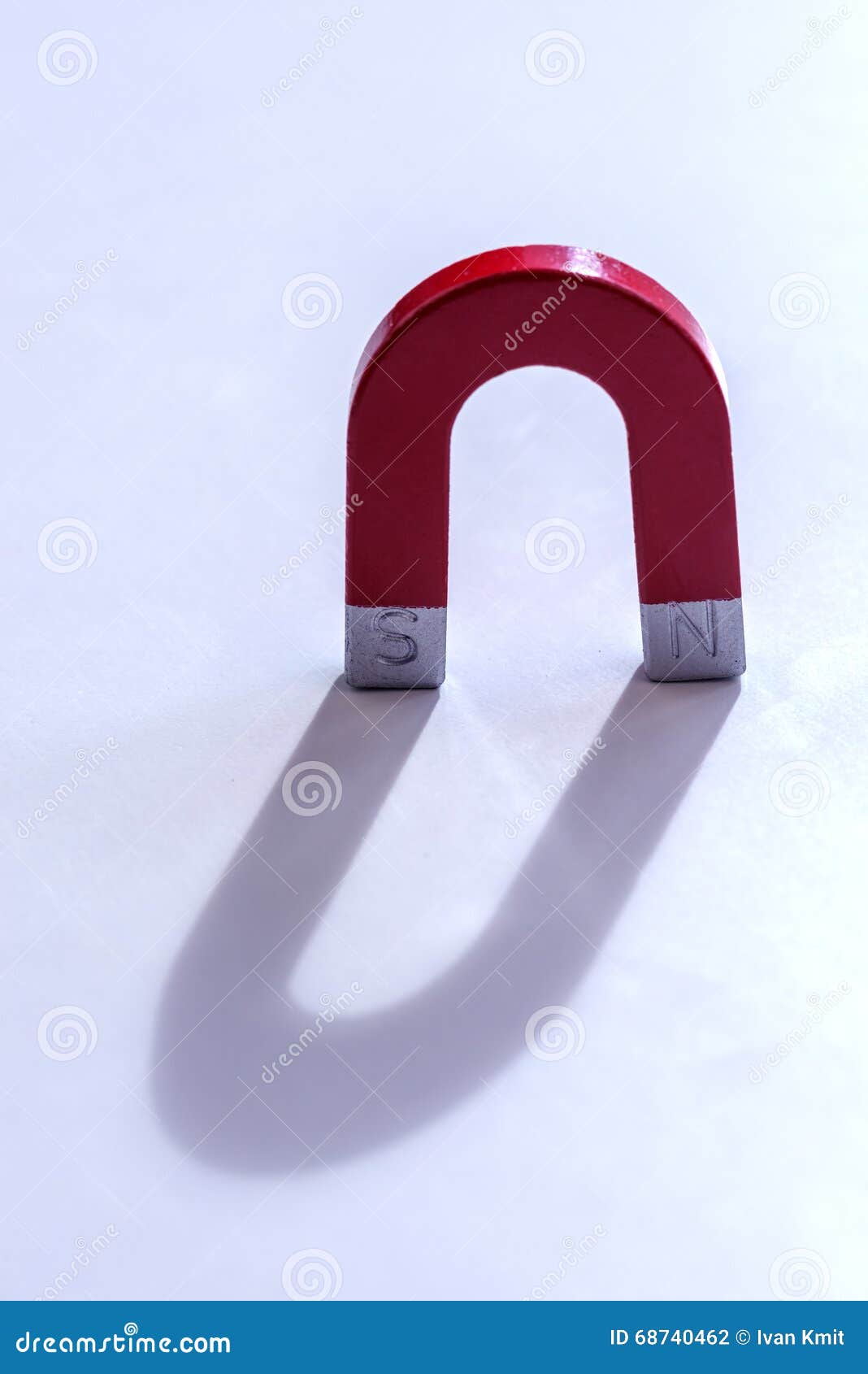 stock photo. Image of field, power, object, lodestone 68740462