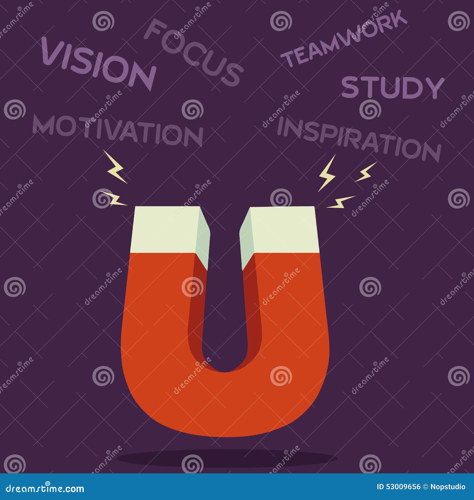 word concept stock vector. Illustration of attract 53009656