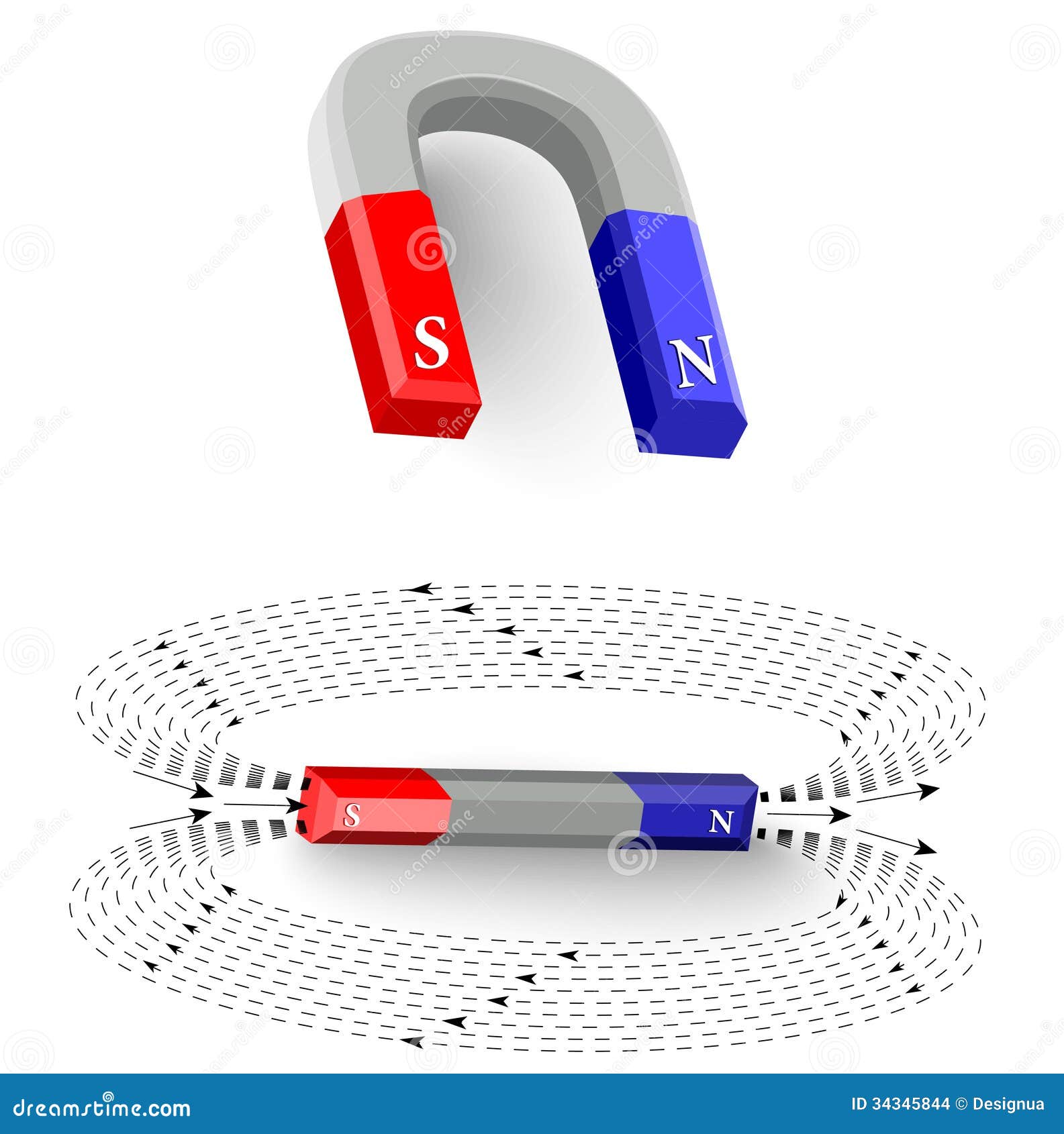 Eines Vektor Abbildung Illustration von