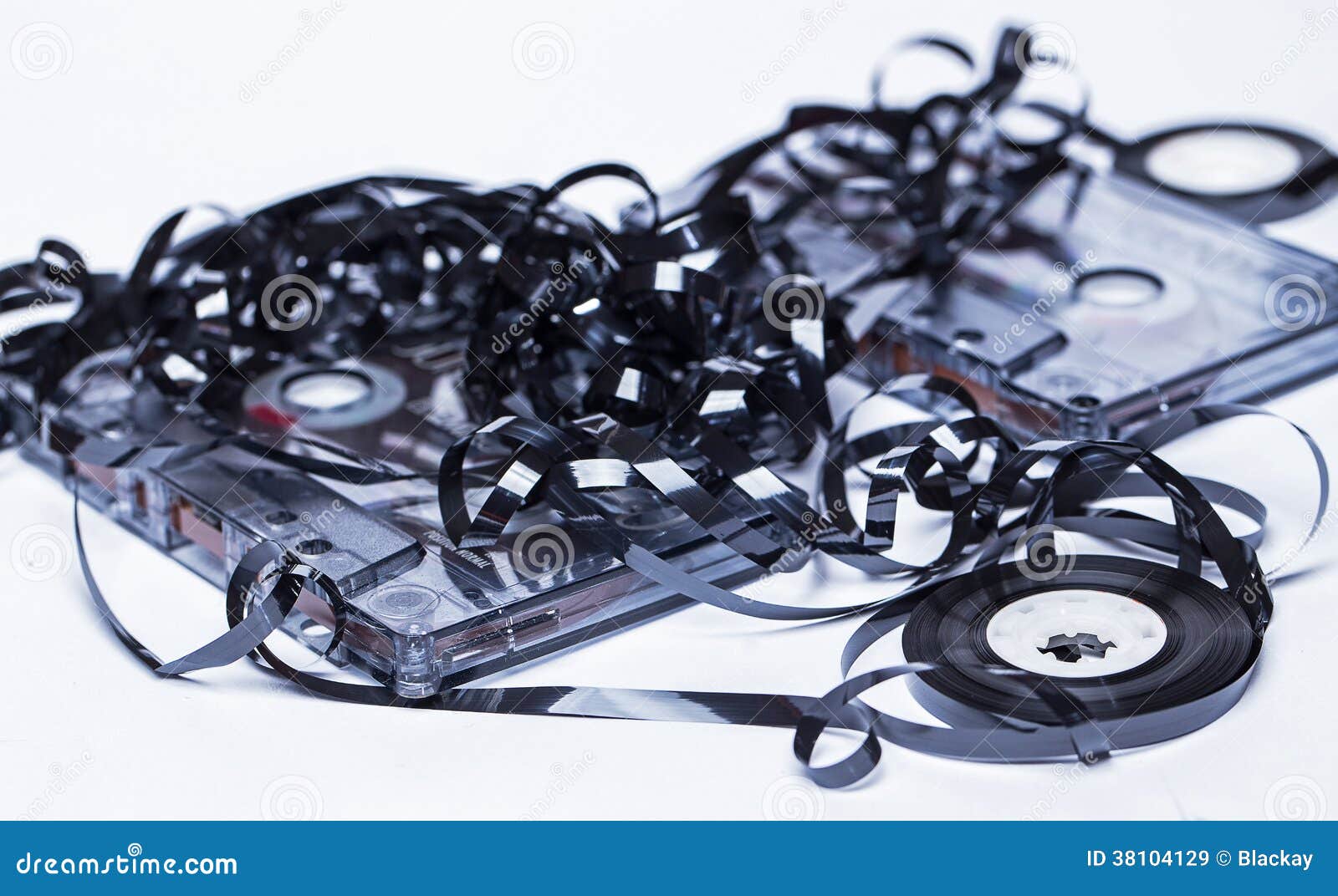 audio tape reel stock image. Image of entertainment 38104129