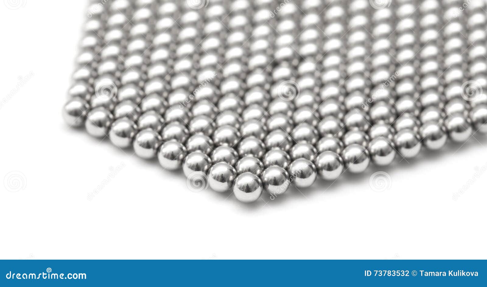 Ball Bearing Tiling Stock Photo Image of isolated, white