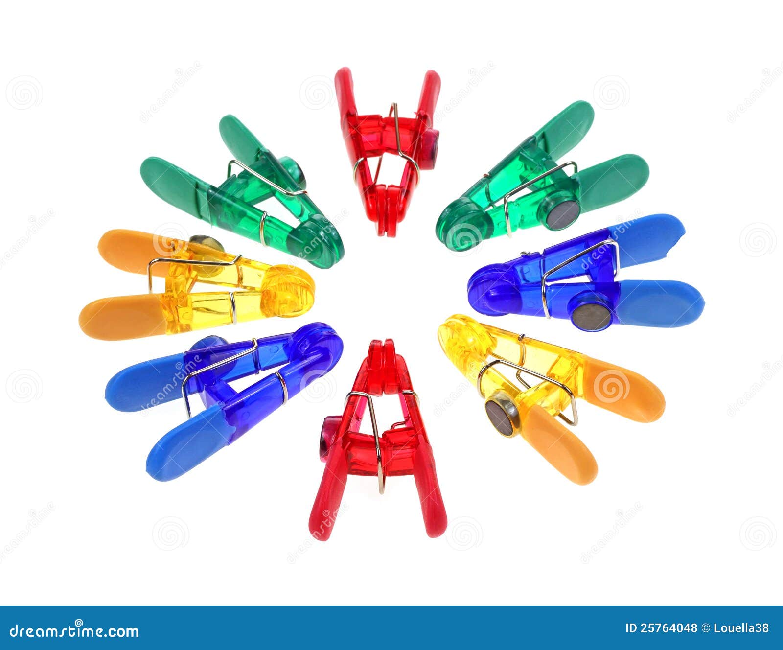 Clips stock photo. Image of gold, clip, 25764048