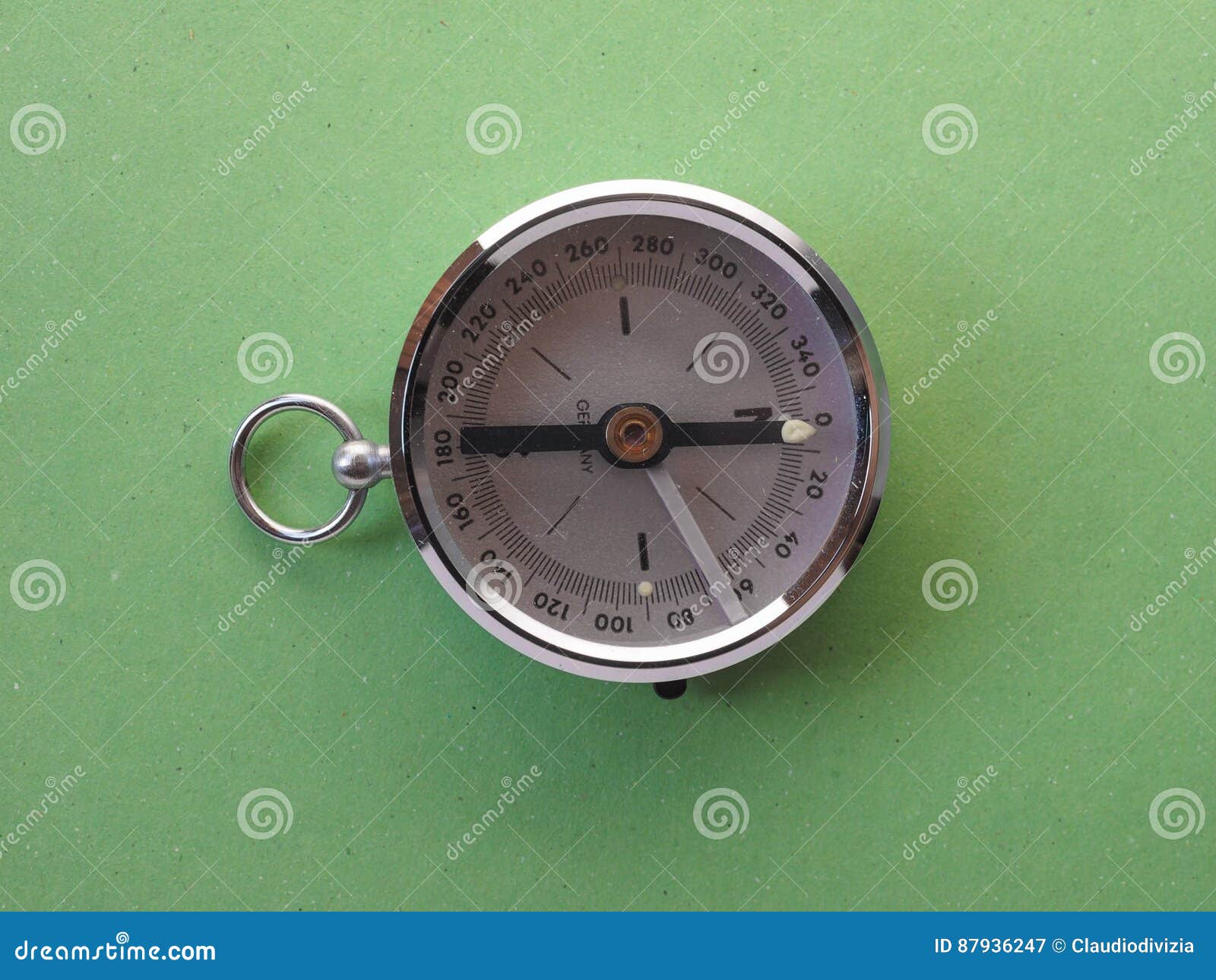 Magnetic compass tool stock image. Image of direction Circuit Diagram