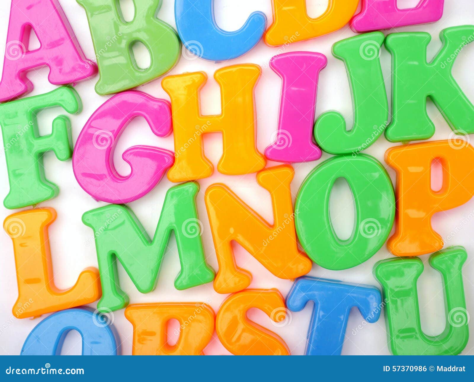 Plastic ABC Letters Stock Photo Image of blue, education