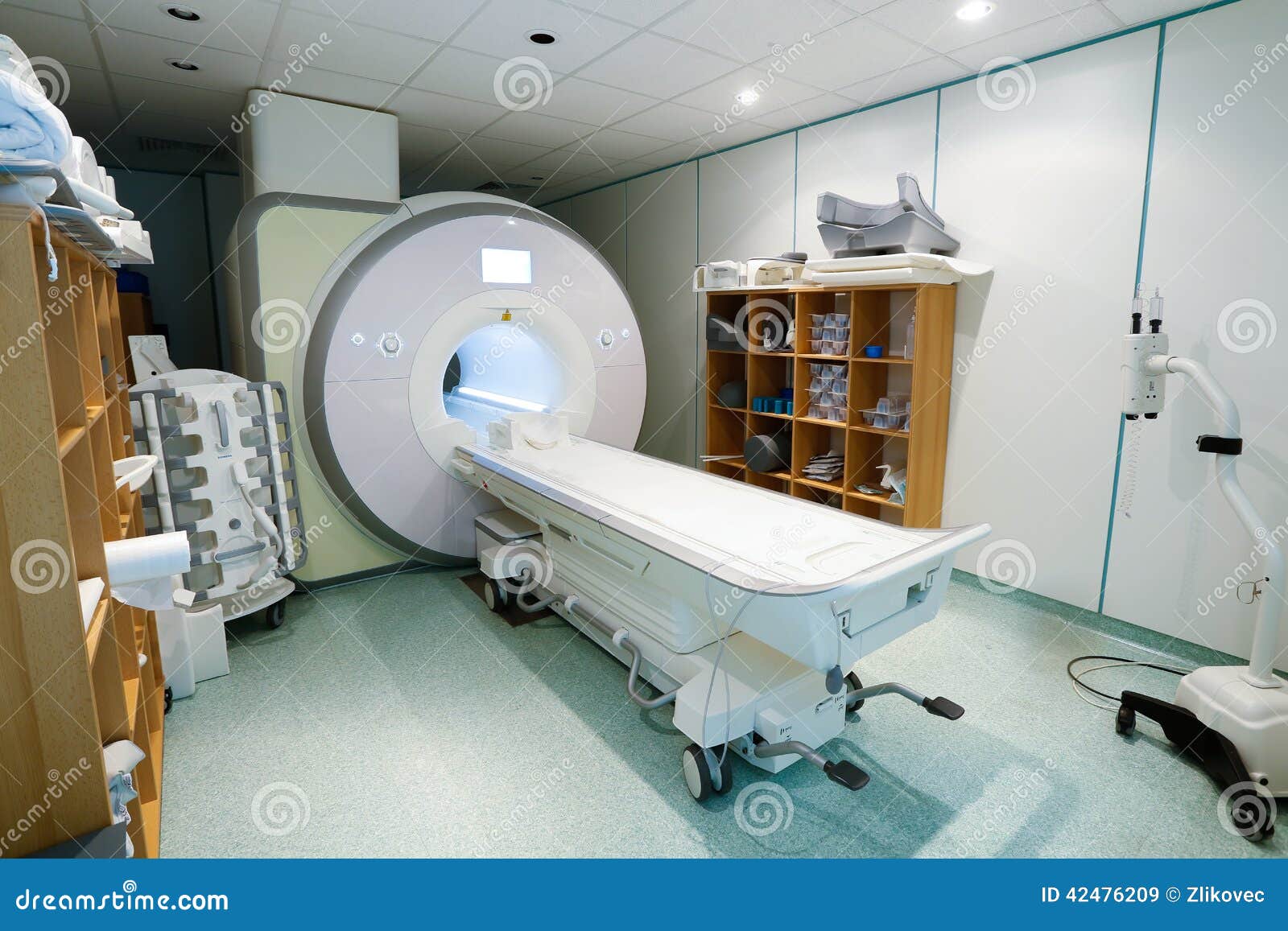 Resonance Spectroscopy Machine in Hospital Stock Image Image
