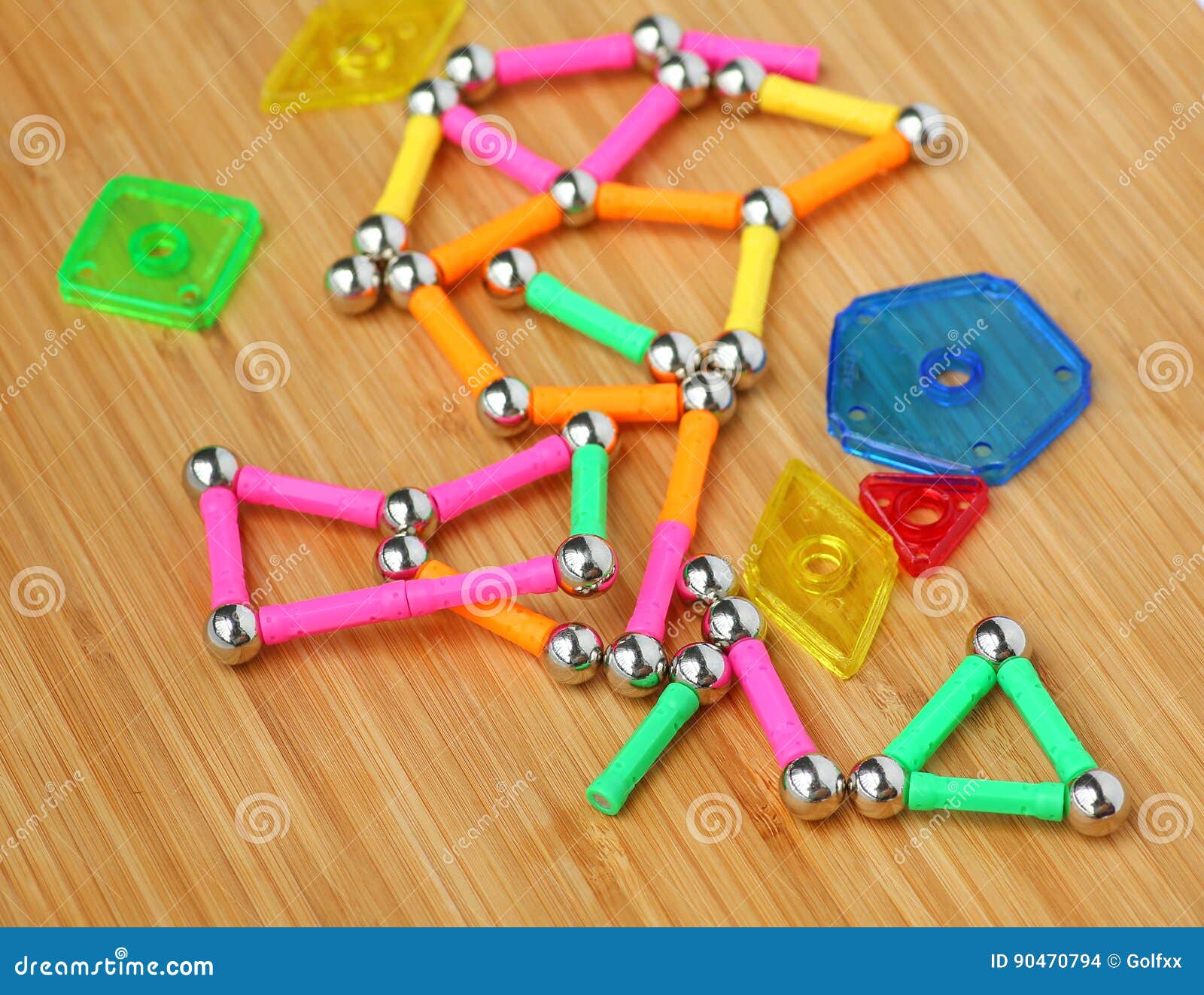 Toy for Child Brain Development Stock Photo Image of cristal