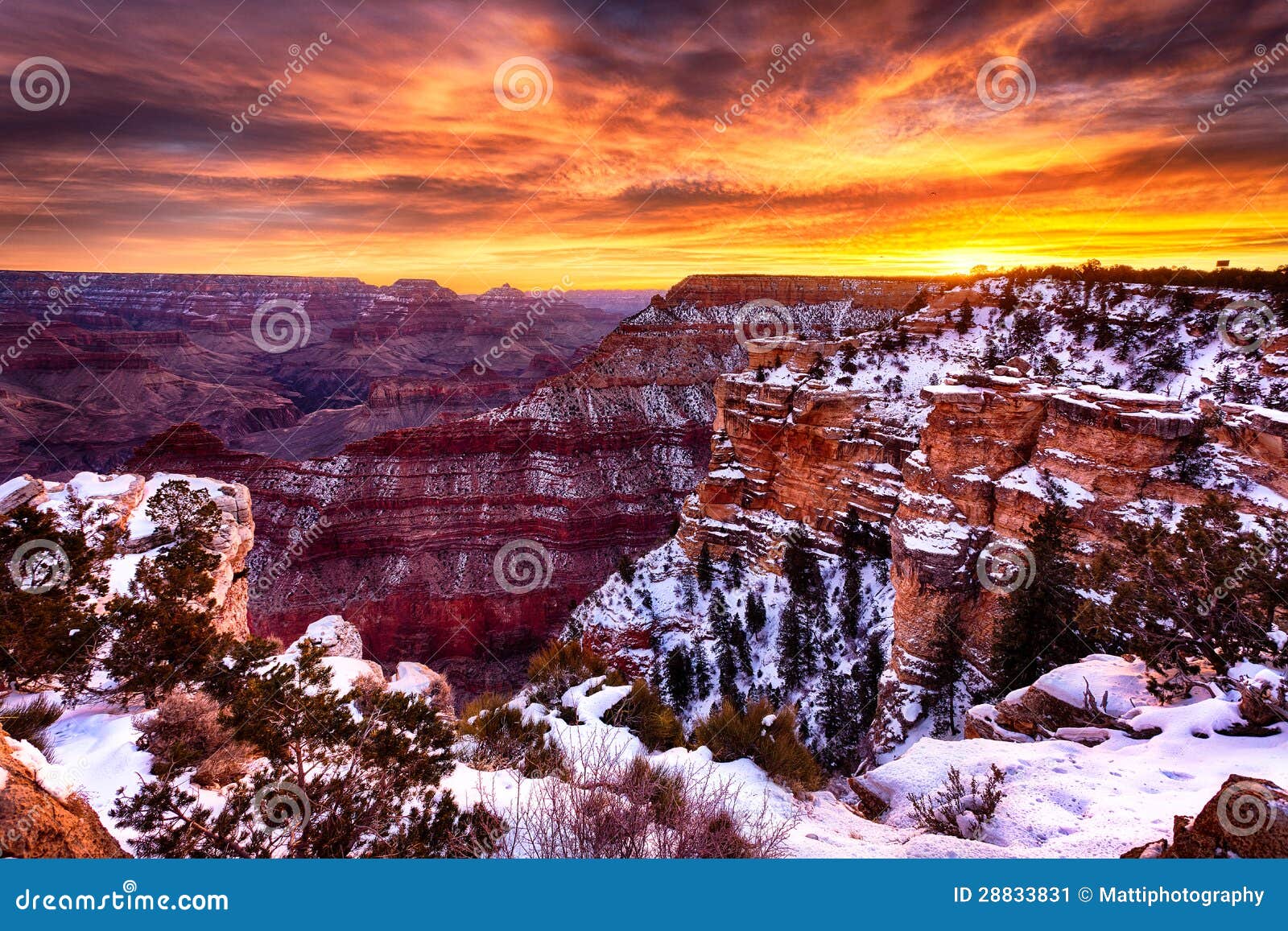 the magnificent grand canyon at sunrise